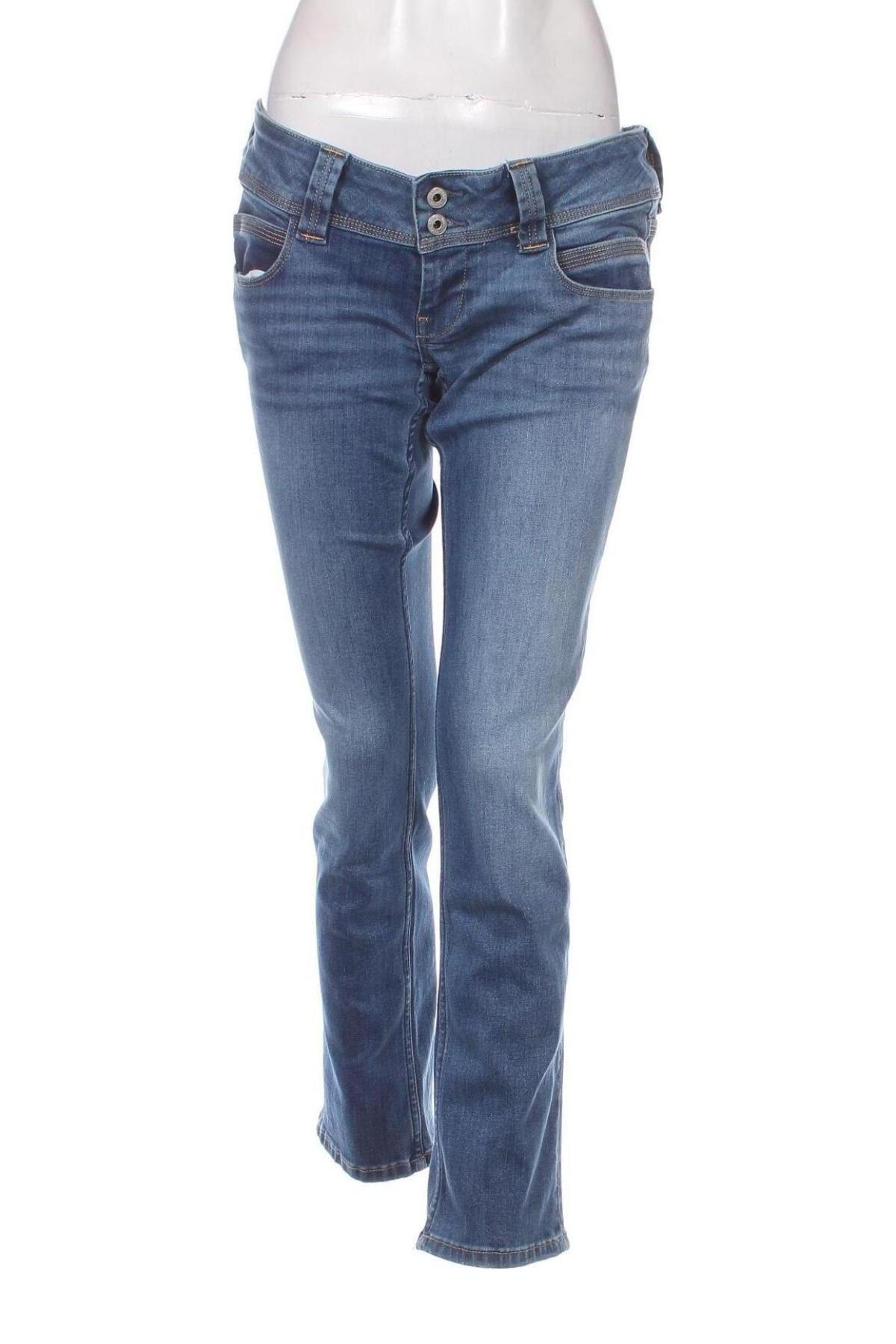 Дамски дънки Pepe Jeans, Размер L, Цвят Син, Цена 44,72 лв.
