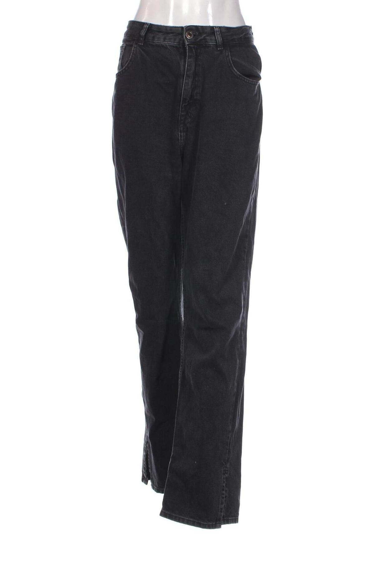 Γυναικείο Τζίν Pull&Bear, Μέγεθος L, Χρώμα Μαύρο, Τιμή 17,94 €