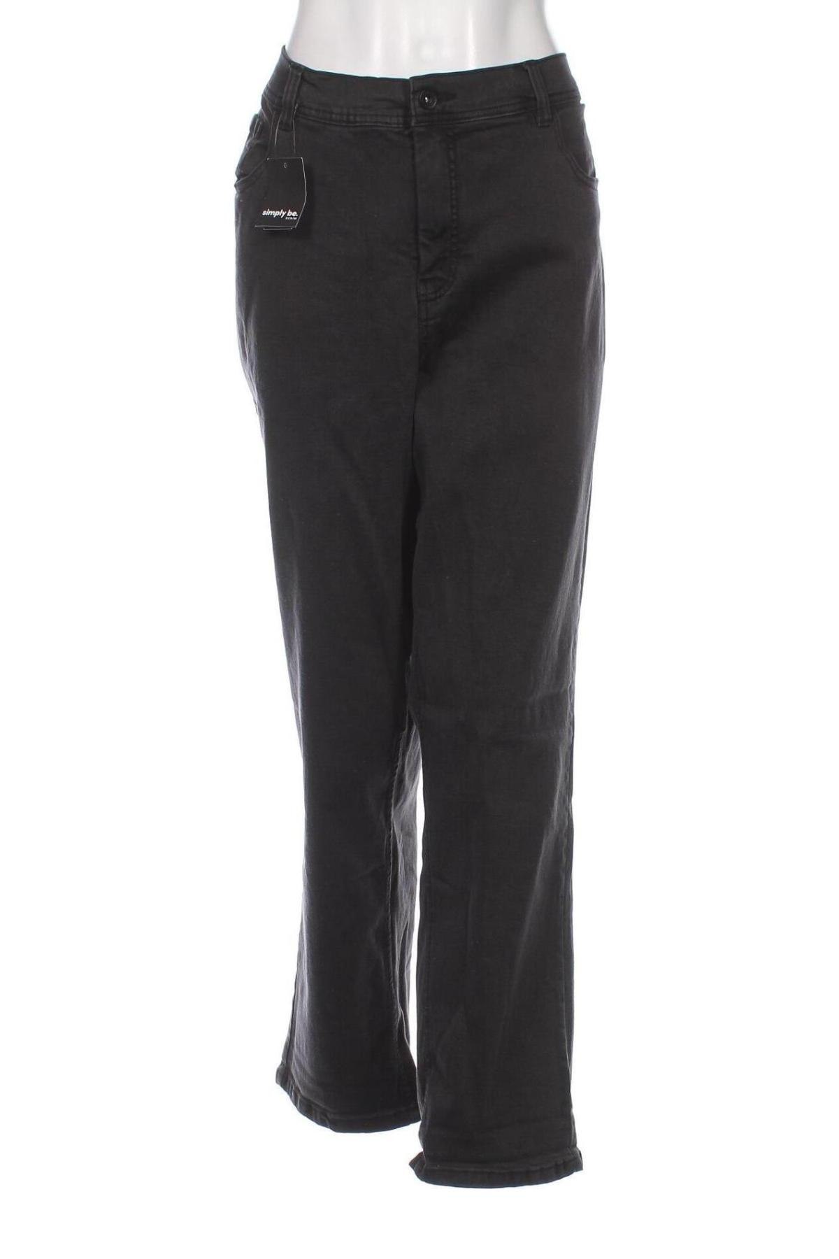 Damen Jeans Simply Be, Größe XXL, Farbe Grau, Preis 14,70 €
