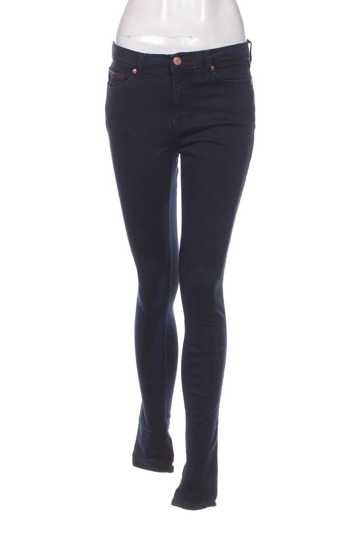 Дамски дънки Tommy Jeans, Размер M, Цвят Син, Цена 71,40 лв.