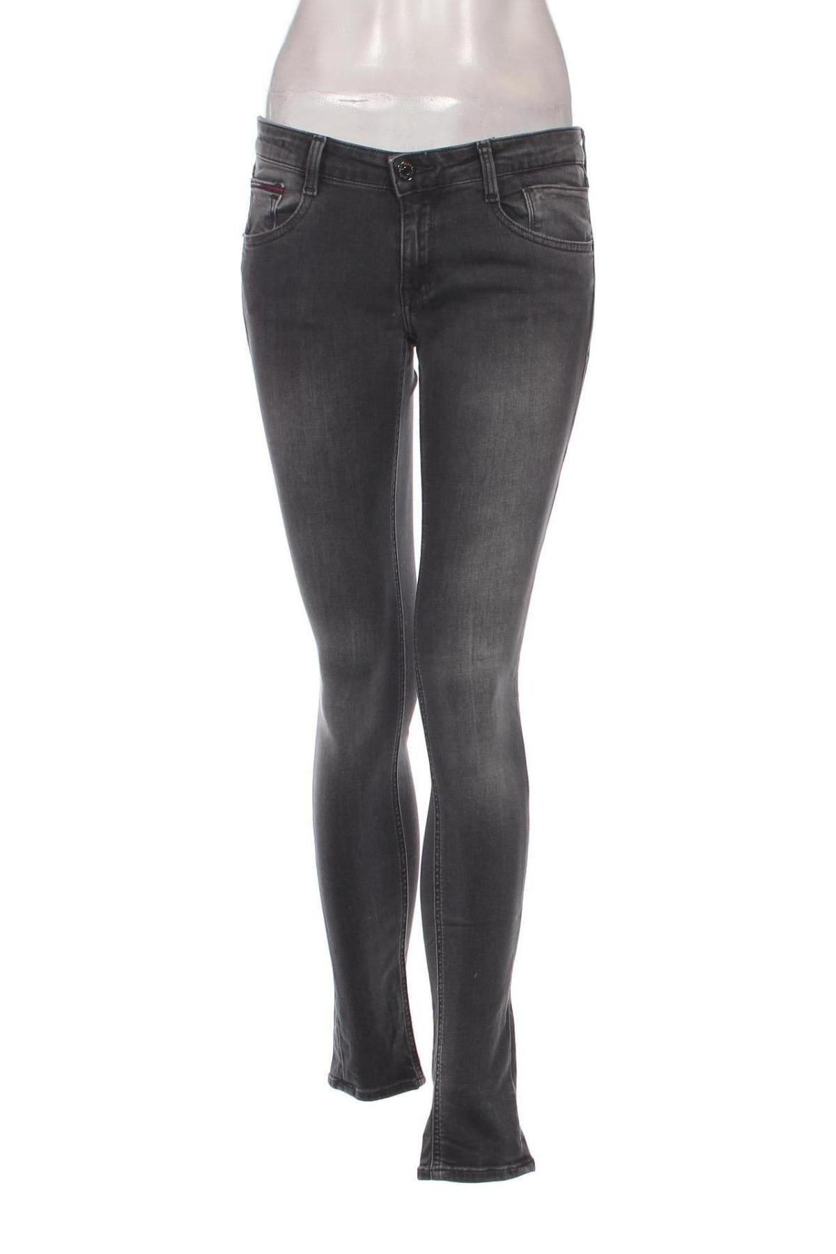 Дамски дънки Tommy Jeans, Размер M, Цвят Сив, Цена 38,40 лв.
