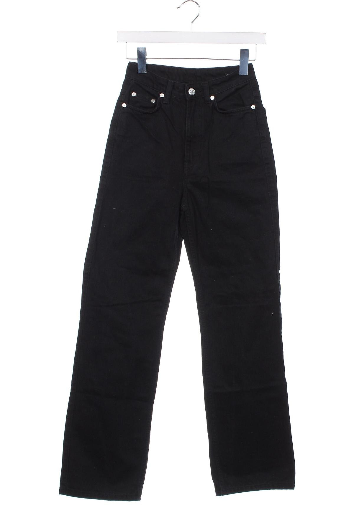 Damen Jeans Weekday, Größe XXS, Farbe Schwarz, Preis € 10,23