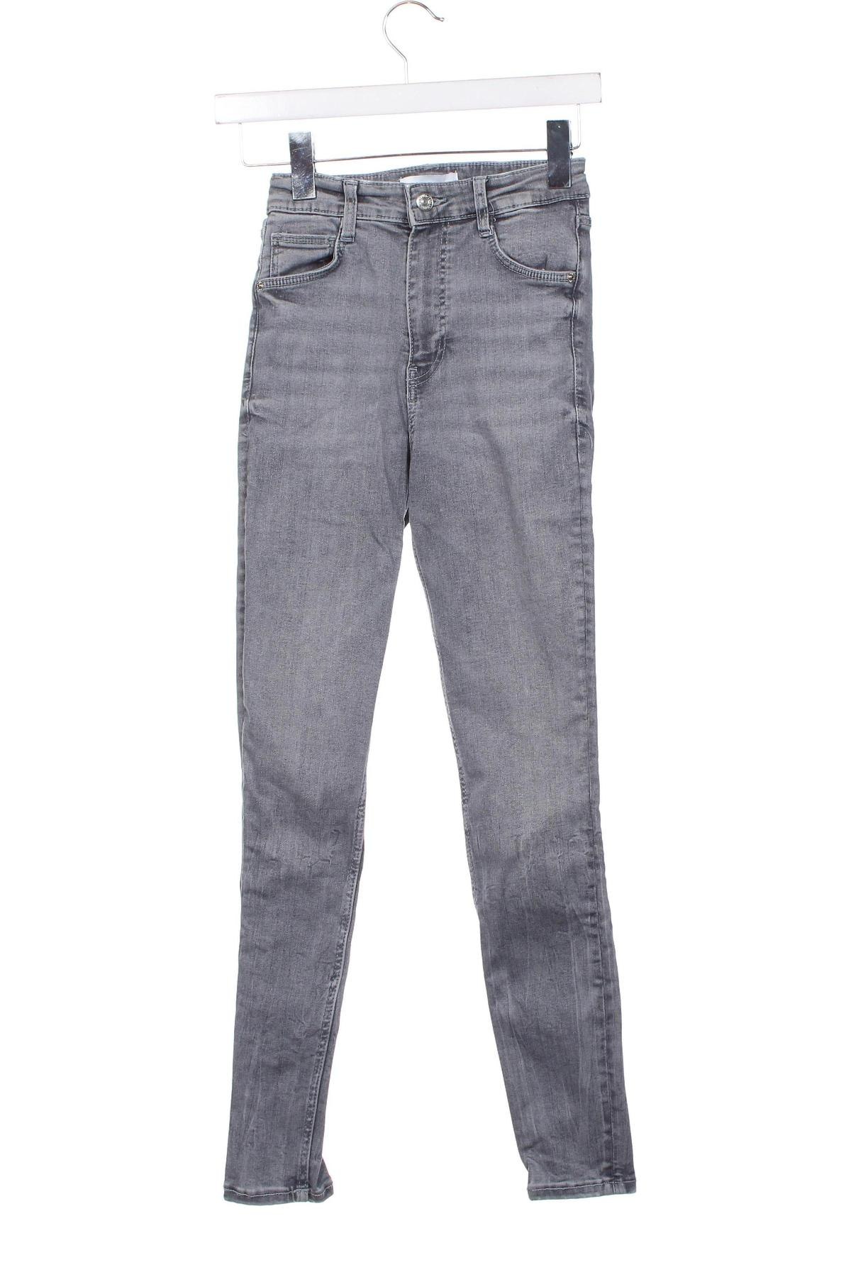 Damen Jeans Zara, Größe XXS, Farbe Grau, Preis 6,63 €