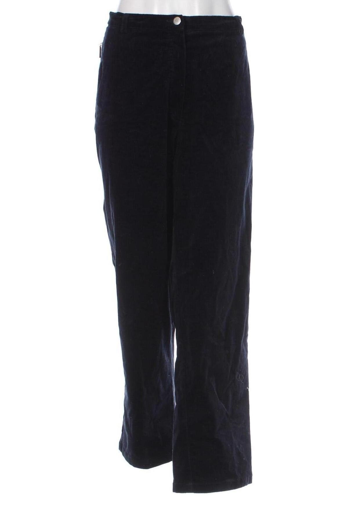 Pantaloni de velvet de femei Atelier GS, Mărime 3XL, Culoare Albastru, Preț 42,93 Lei