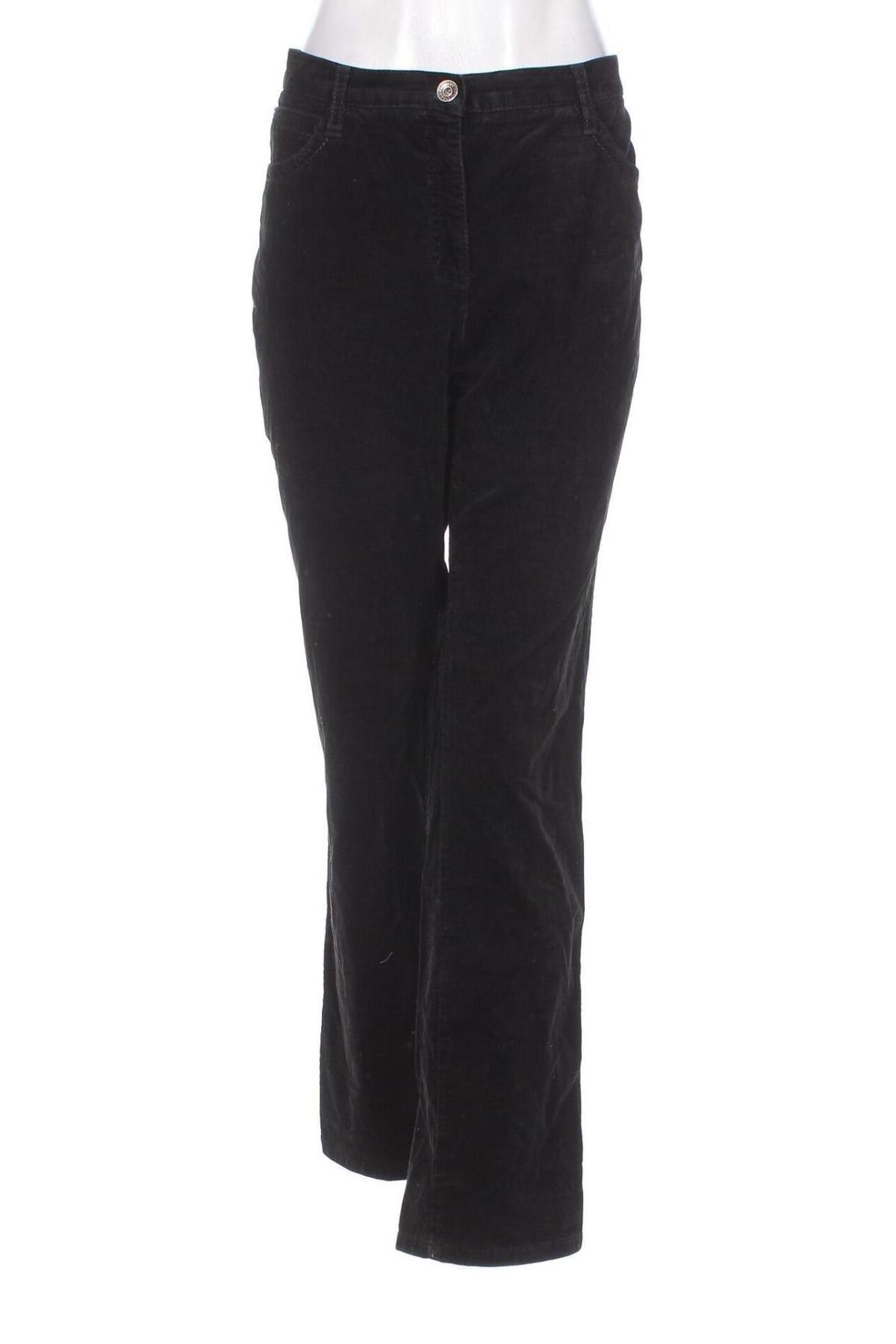 Damen Cordhose Brax, Größe XL, Farbe Schwarz, Preis 47,32 €