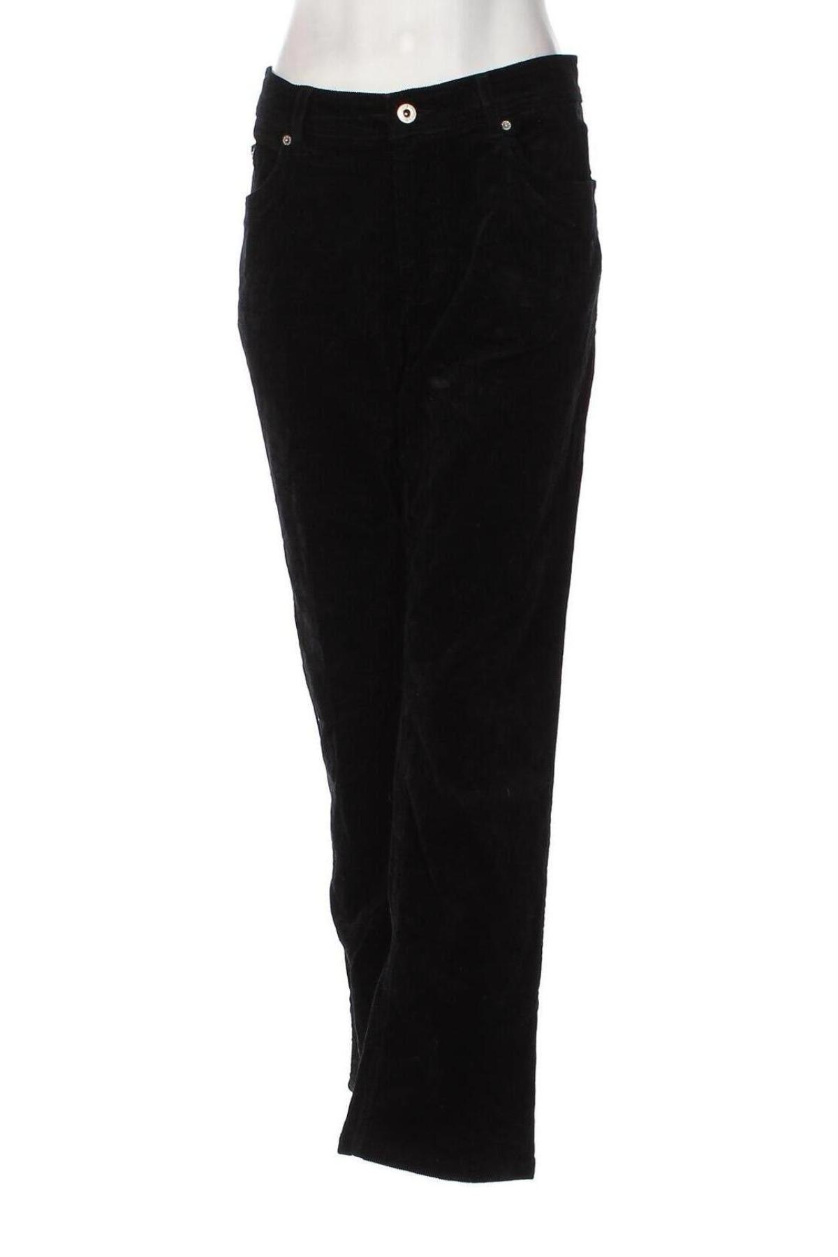 Pantaloni de velvet de femei Christian Berg, Mărime L, Culoare Negru, Preț 111,84 Lei