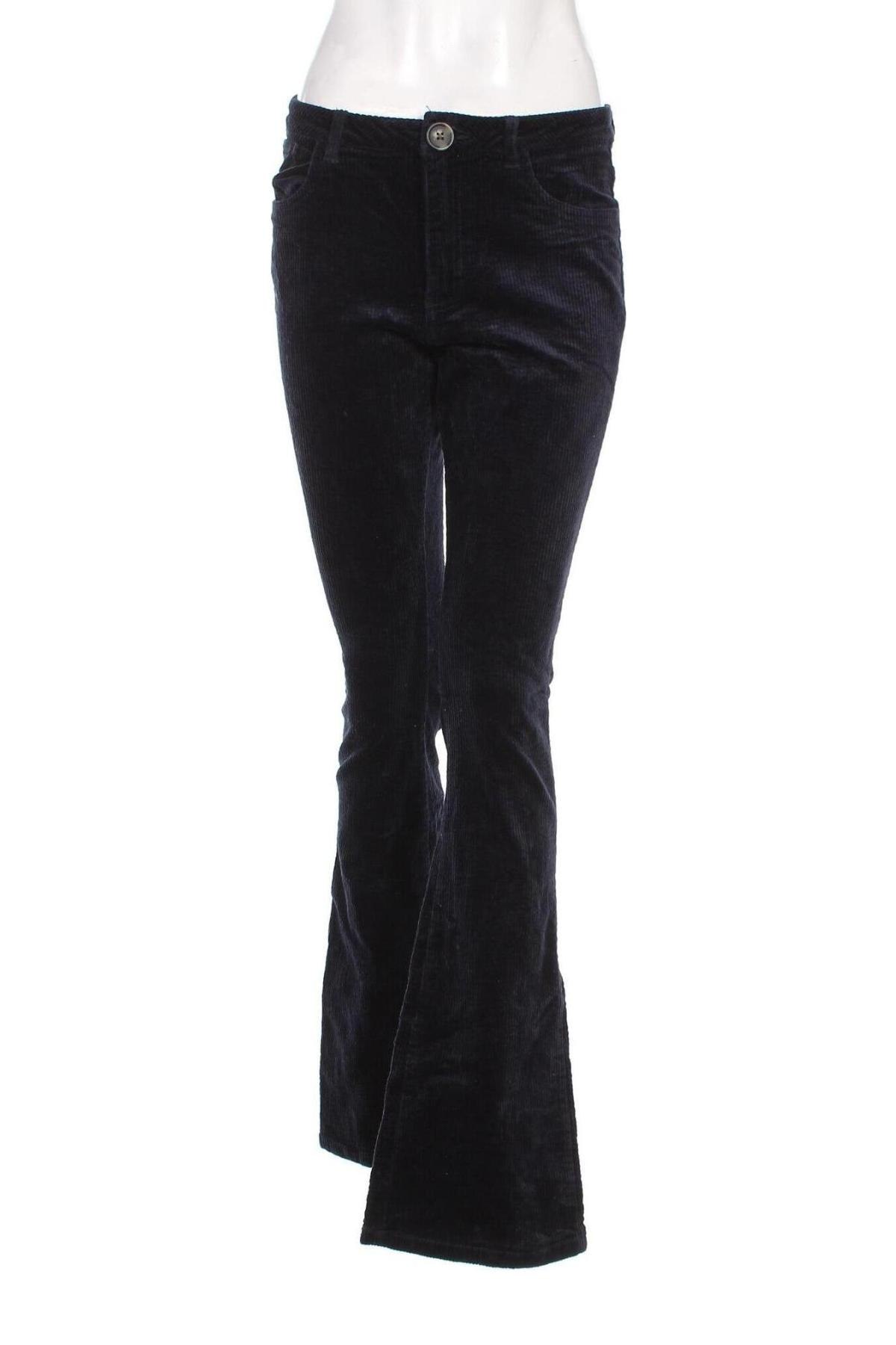 Pantaloni de velvet de femei Costes, Mărime S, Culoare Albastru, Preț 26,97 Lei