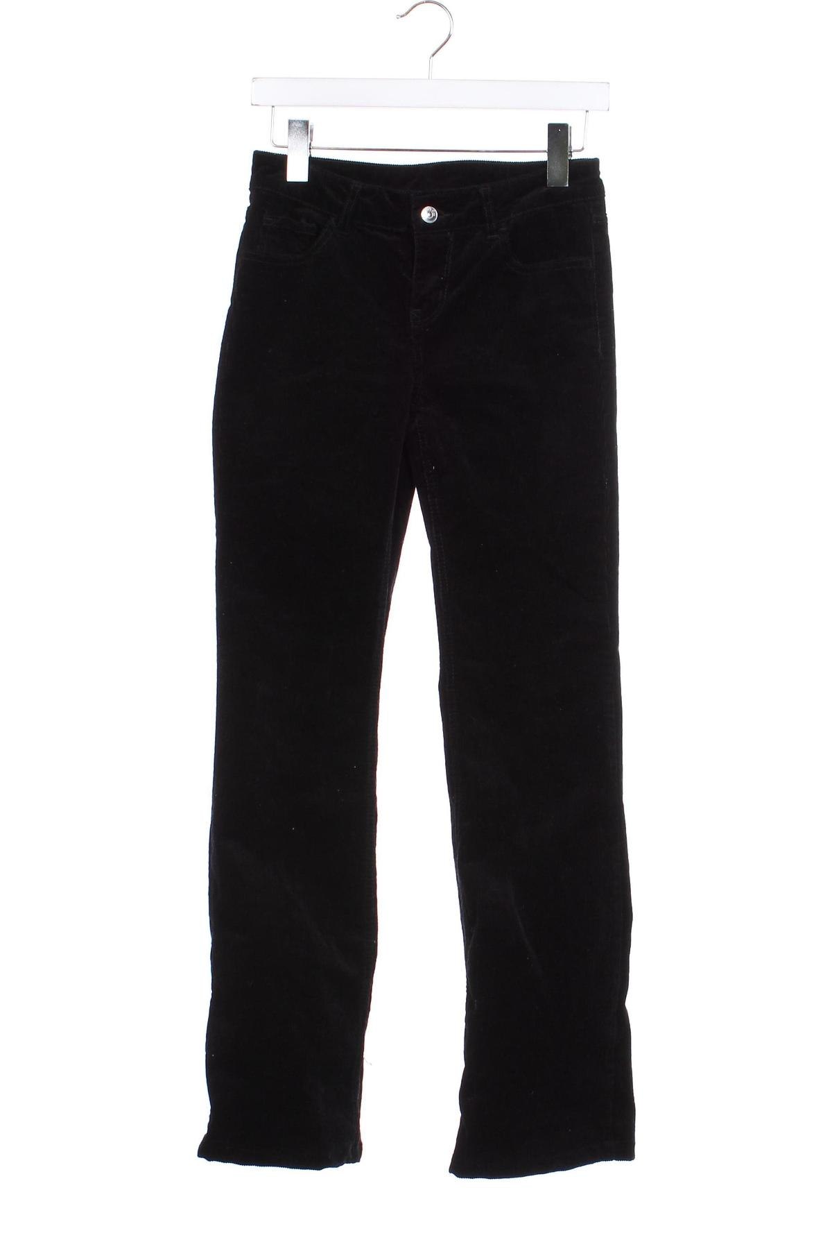 Γυναικείο κοτλέ παντελόνι H&M Divided, Μέγεθος XS, Χρώμα Μαύρο, Τιμή 26,45 €