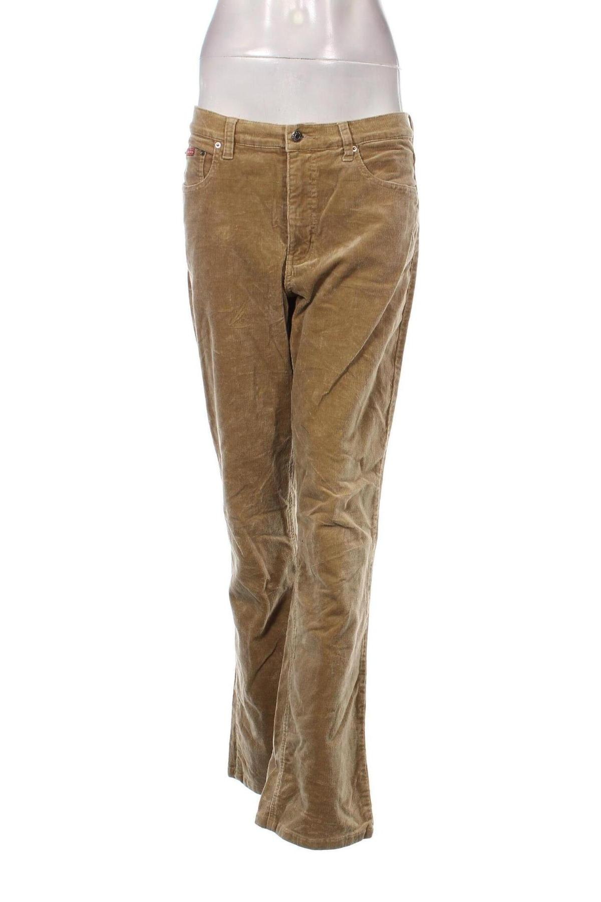 Γυναικείο κοτλέ παντελόνι Marc Lauge, Μέγεθος L, Χρώμα  Μπέζ, Τιμή 5,07 €