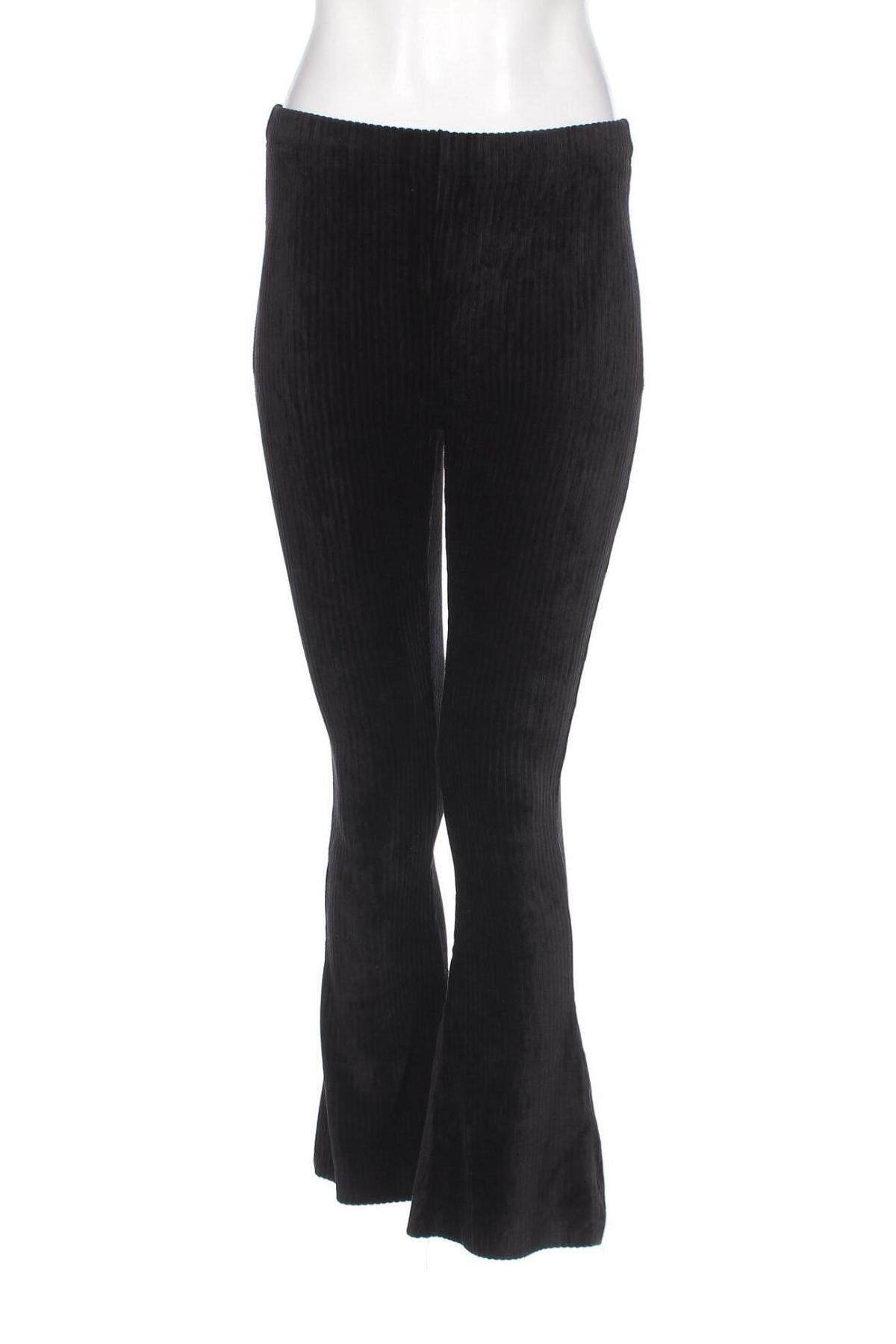 Γυναικείο κοτλέ παντελόνι Up 2 Fashion, Μέγεθος S, Χρώμα Μαύρο, Τιμή 17,94 €