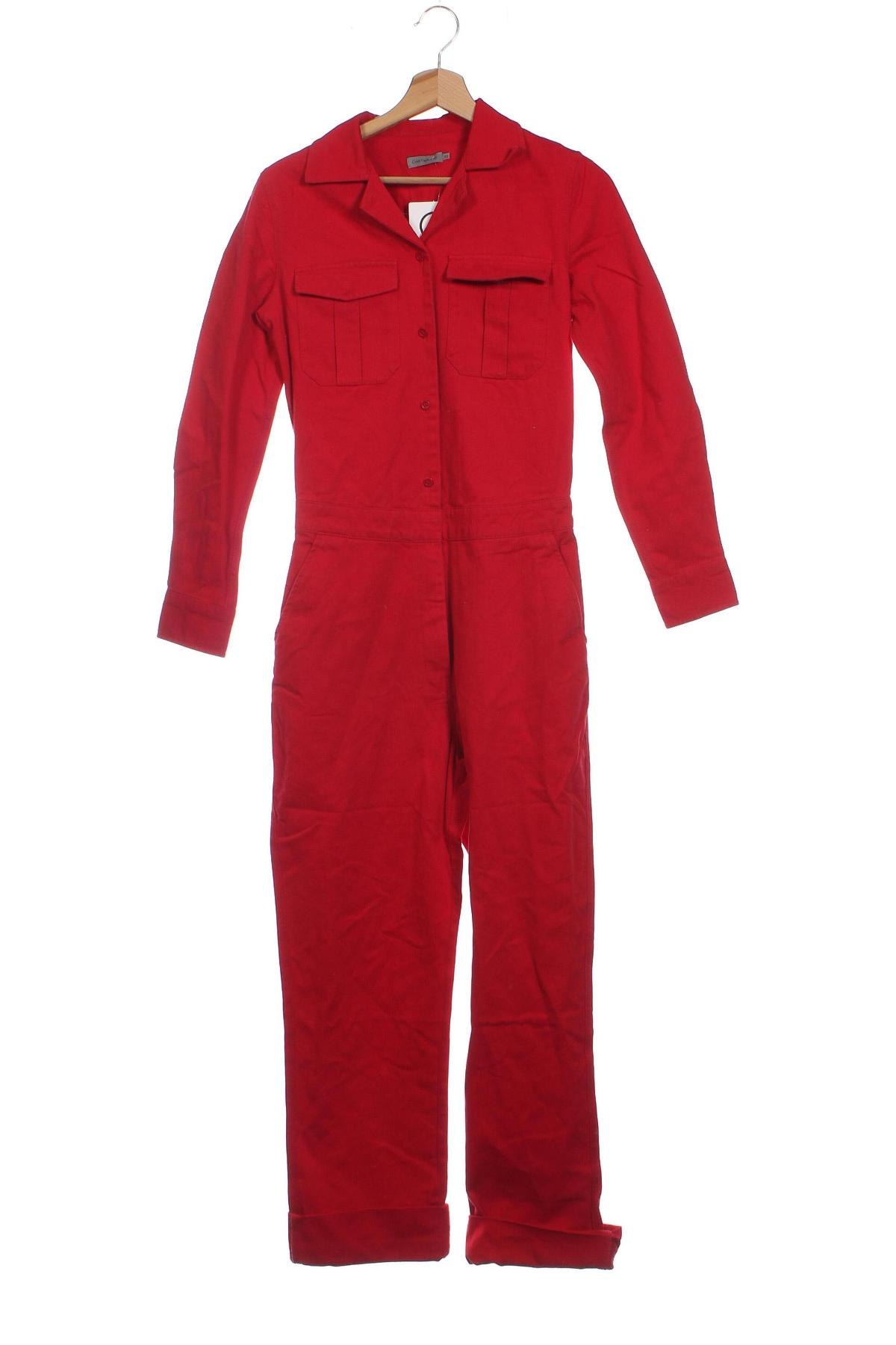 Damen Overall Calvin Klein Jeans, Größe XS, Farbe Rot, Preis € 73,07