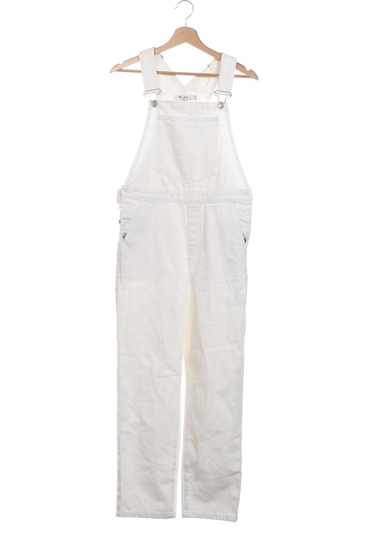 Damen Overall NA-KD, Größe XXS, Farbe Weiß, Preis 15,31 €