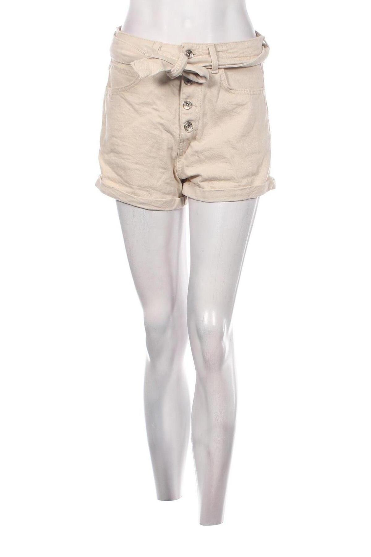 Γυναικείο κοντό παντελόνι, Μέγεθος M, Χρώμα  Μπέζ, Τιμή 4,28 €