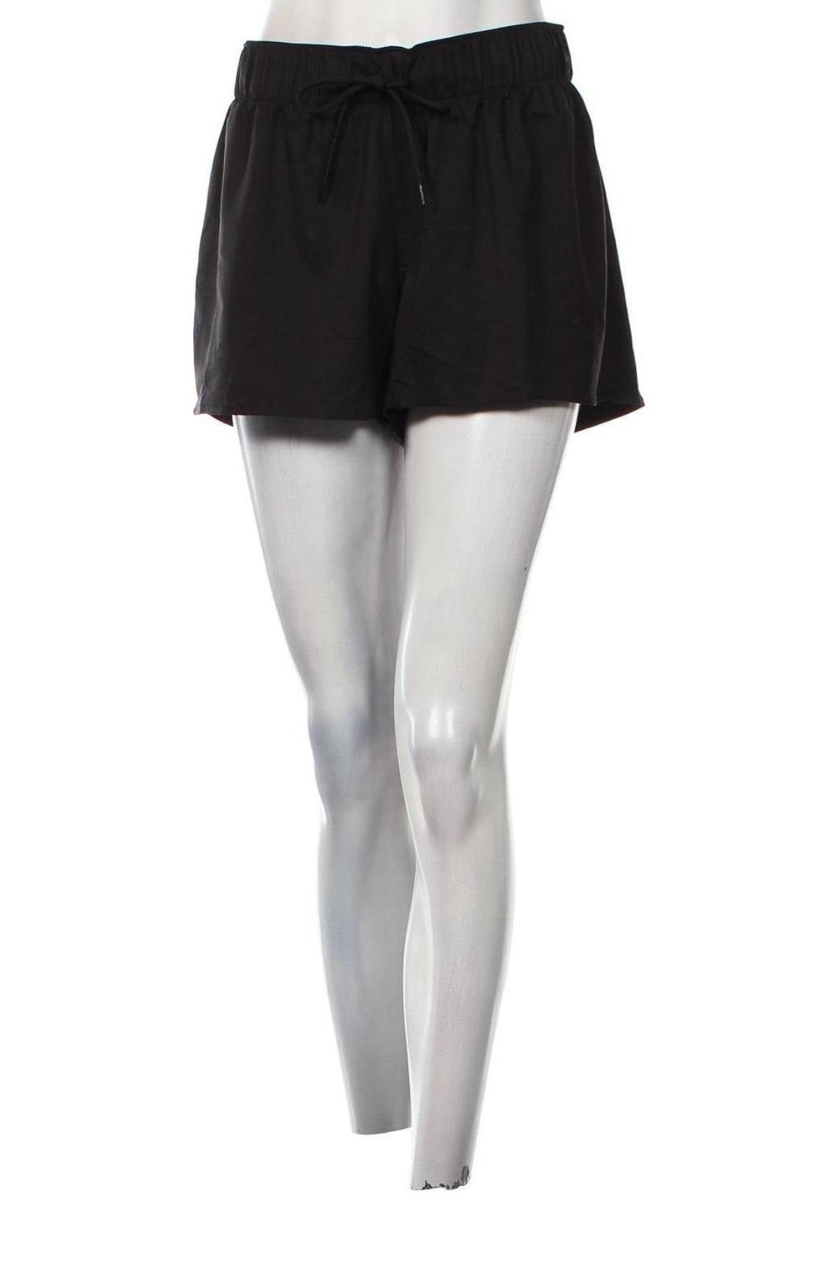 Pantaloni scurți de femei Decathlon, Mărime XL, Culoare Negru, Preț 48,47 Lei
