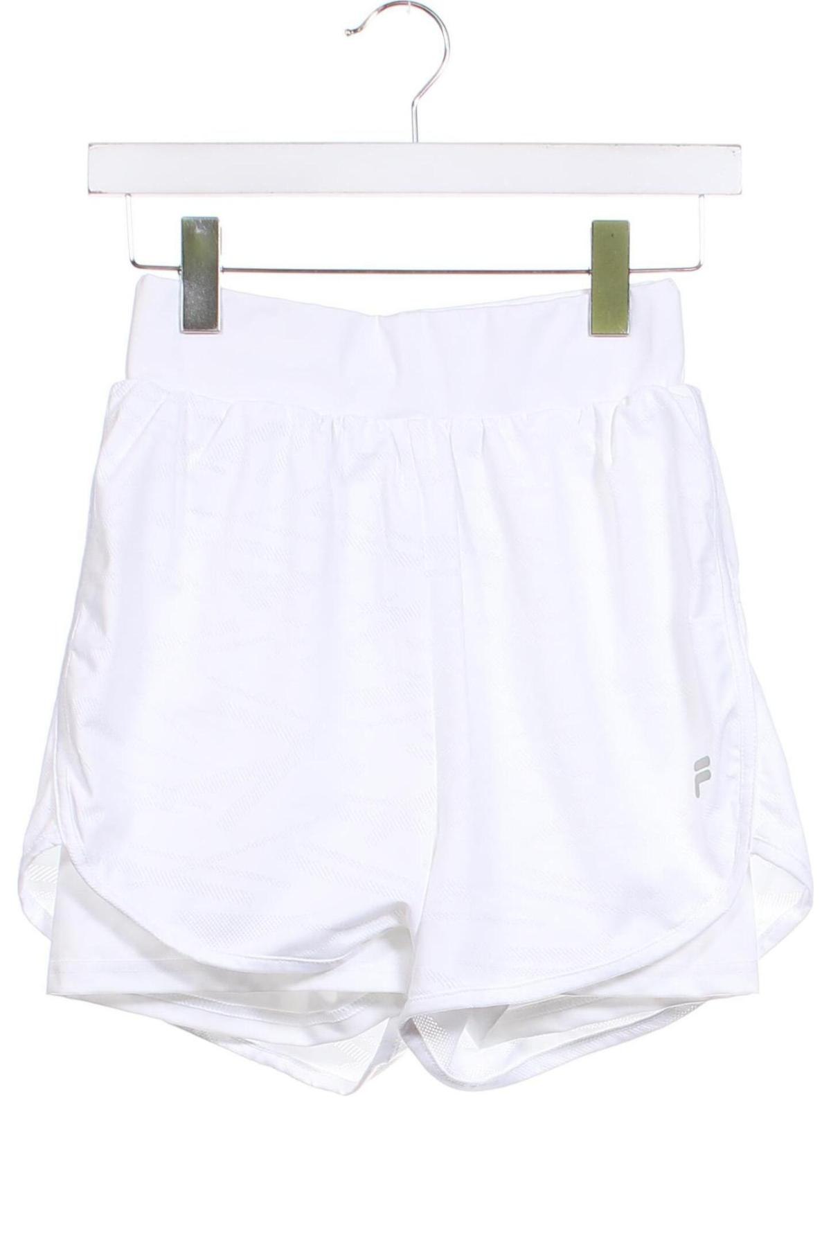 Дамски къс панталон FILA, Размер XS, Цвят Бял, Цена 38,41 лв.
