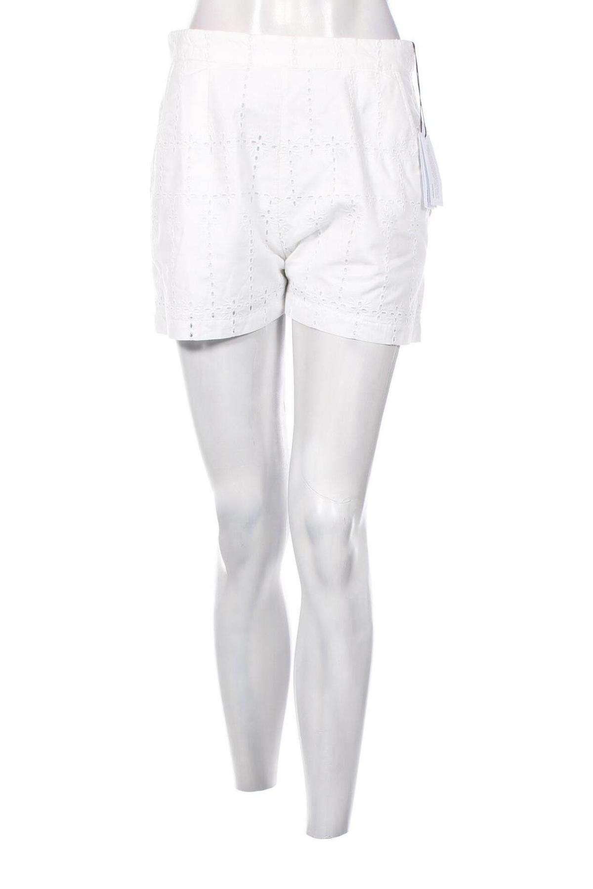 Γυναικείο κοντό παντελόνι Guess, Μέγεθος S, Χρώμα Λευκό, Τιμή 32,16 €