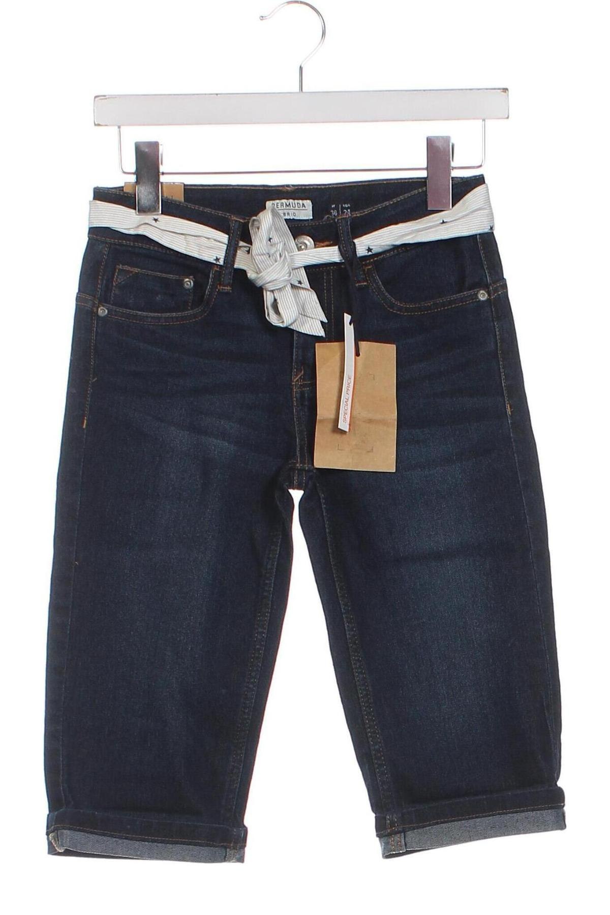 Γυναικείο κοντό παντελόνι Oviesse, Μέγεθος XS, Χρώμα Μπλέ, Τιμή 15,98 €