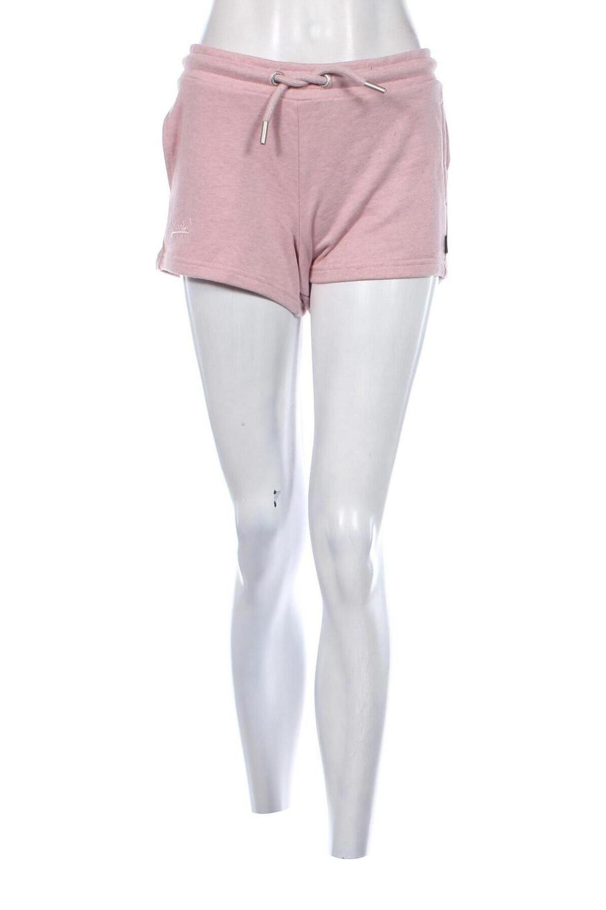 Дамски къс панталон Superdry, Размер M, Цвят Розов, Цена 26,95 лв.