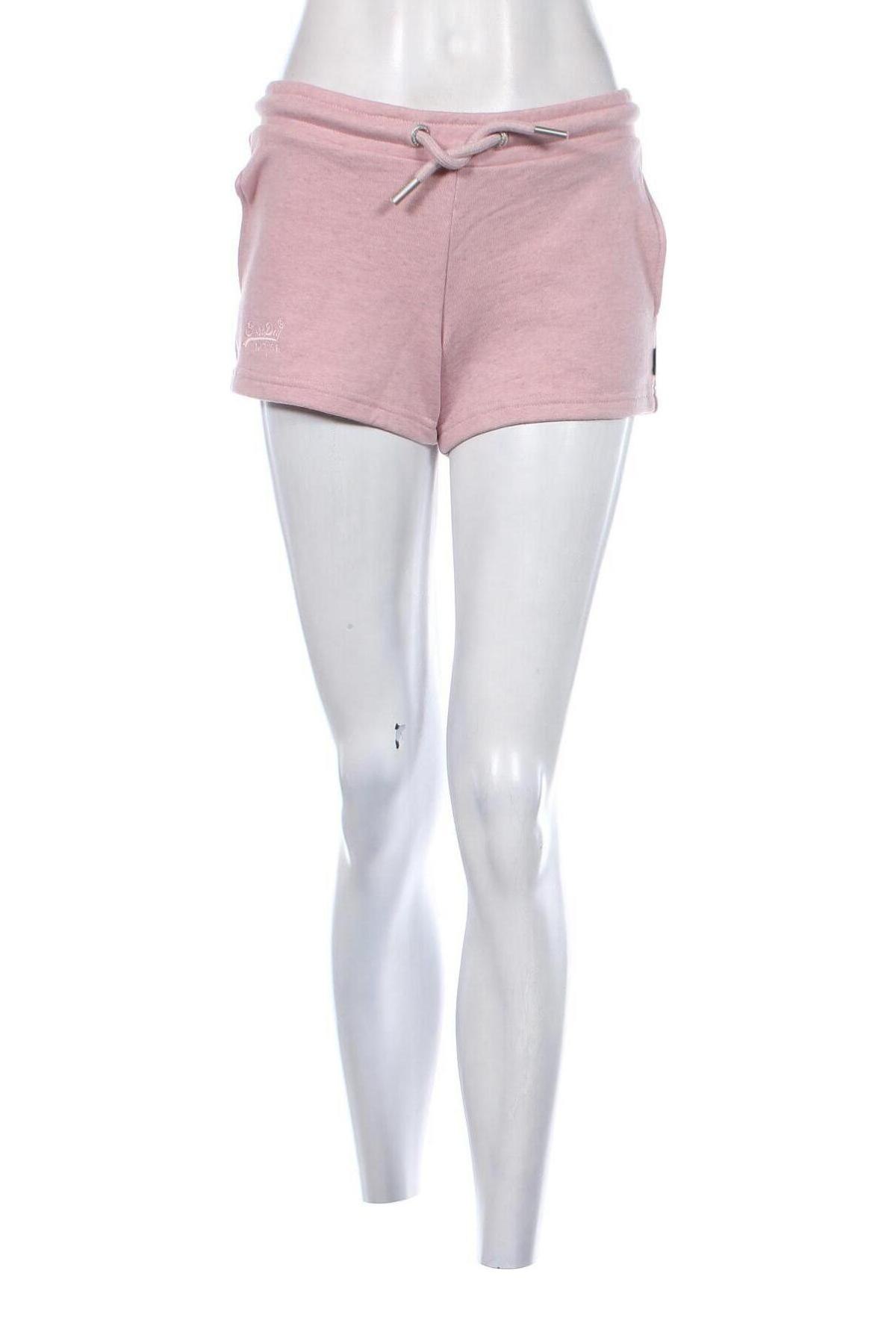 Γυναικείο κοντό παντελόνι Superdry, Μέγεθος S, Χρώμα Ρόζ , Τιμή 17,86 €