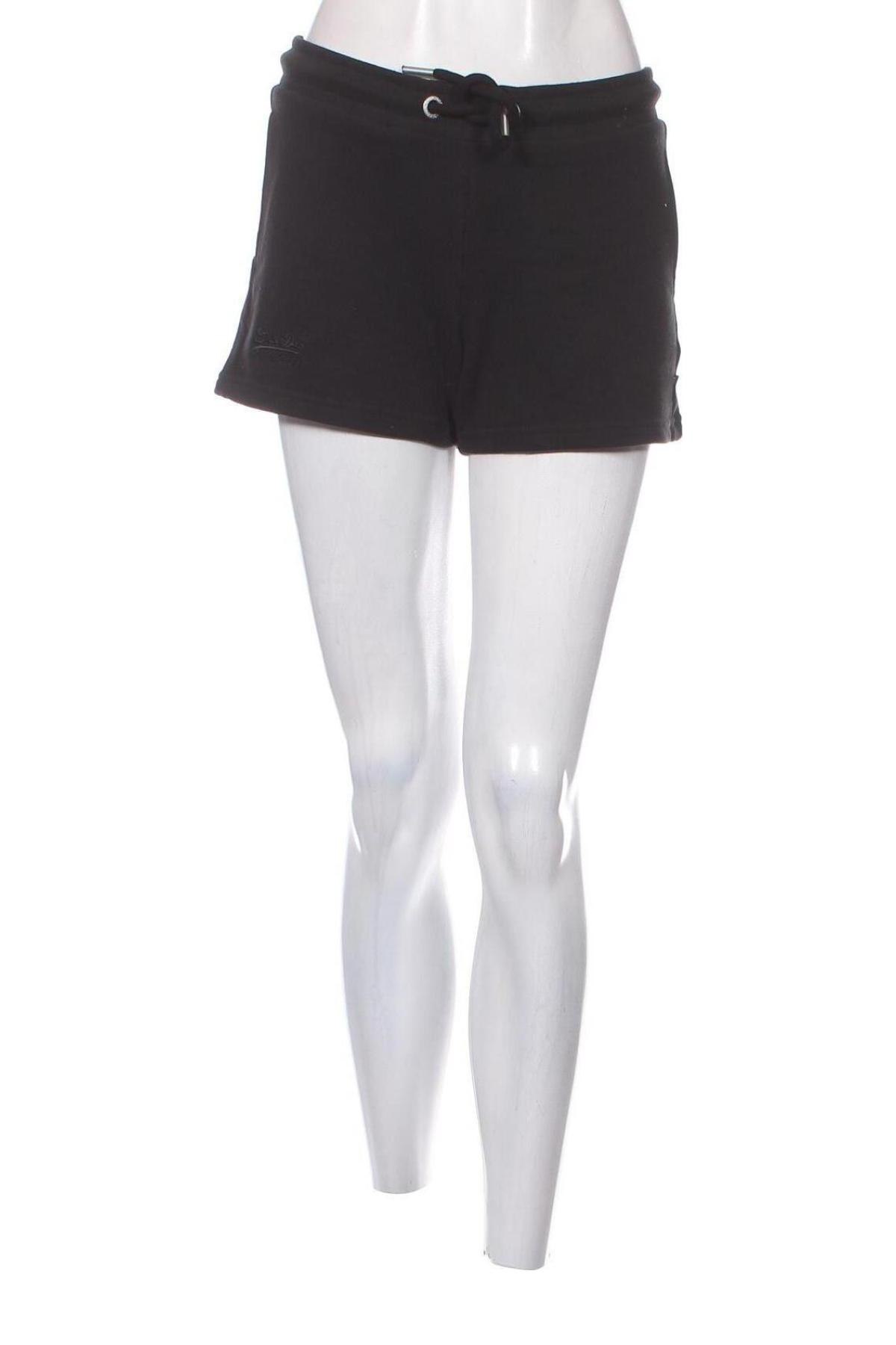 Γυναικείο κοντό παντελόνι Superdry, Μέγεθος M, Χρώμα Μαύρο, Τιμή 13,89 €