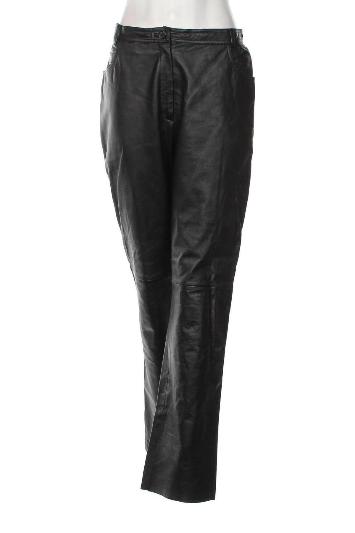 Dámské kožené kalhoty , Velikost XL, Barva Černá, Cena  1 706,00 Kč