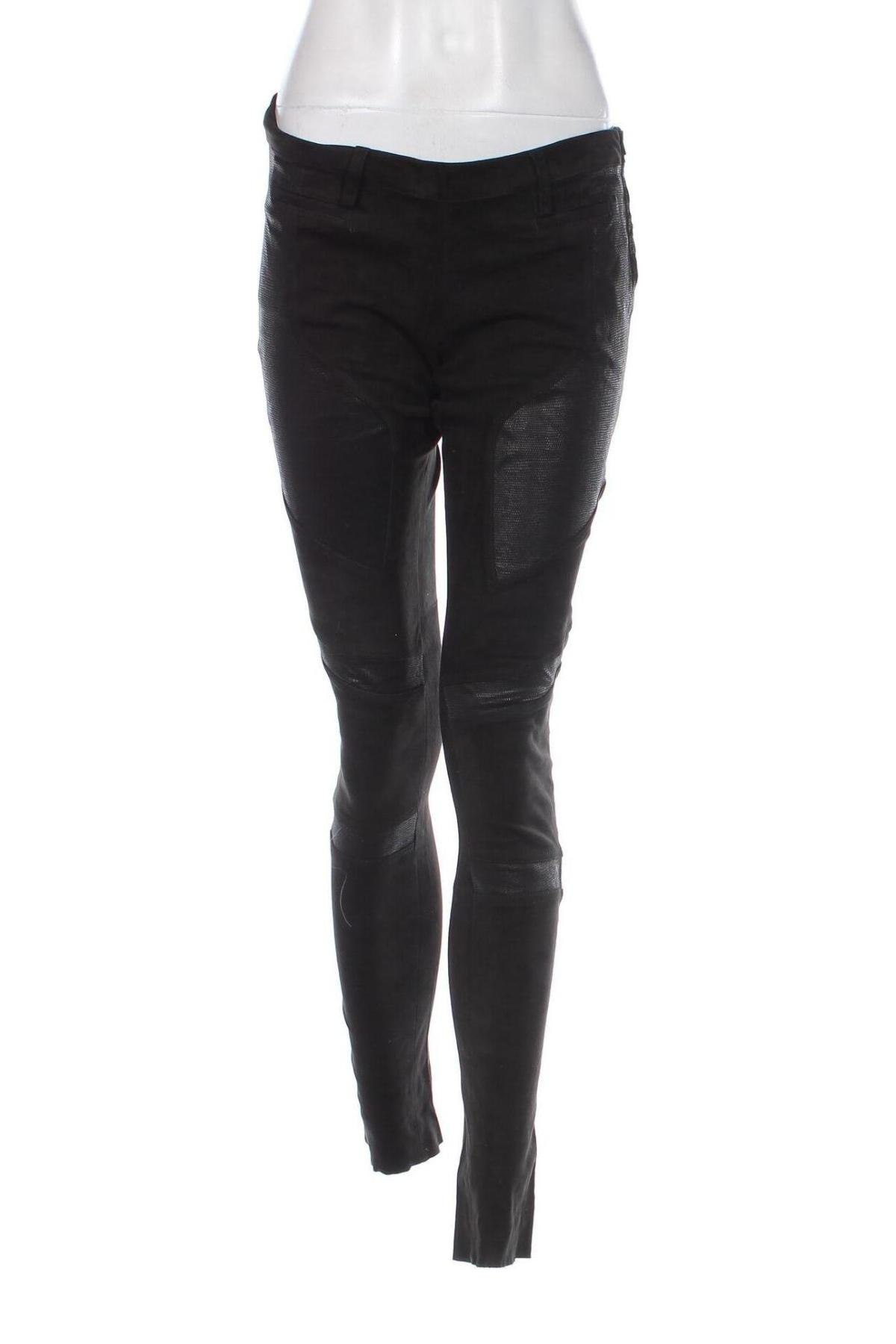 Γυναικείο παντελόνι δερμάτινο Hunkydory, Μέγεθος M, Χρώμα Μαύρο, Τιμή 116,29 €