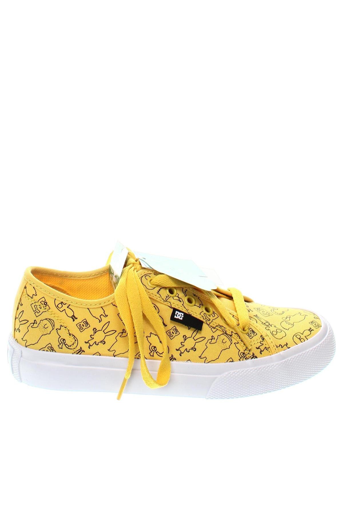 Дамски обувки DC Shoes, Размер 38, Цвят Жълт, Цена 81,20 лв.