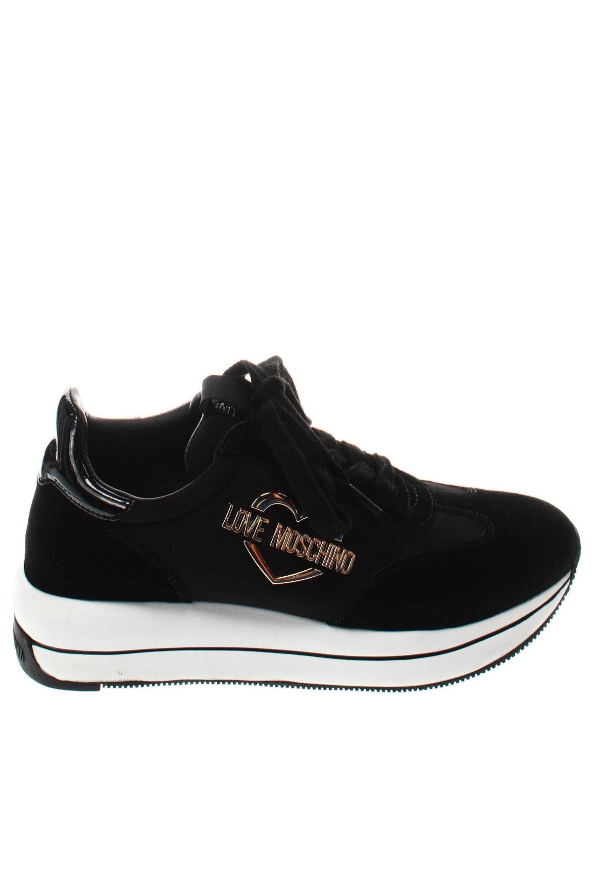 Dámske topánky  Love Moschino, Veľkosť 36, Farba Čierna, Cena  181,40 €
