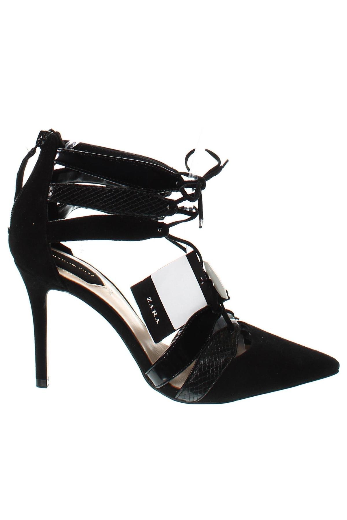 Γυναικεία παπούτσια Zara, Μέγεθος 39, Χρώμα Μαύρο, Τιμή 28,76 €