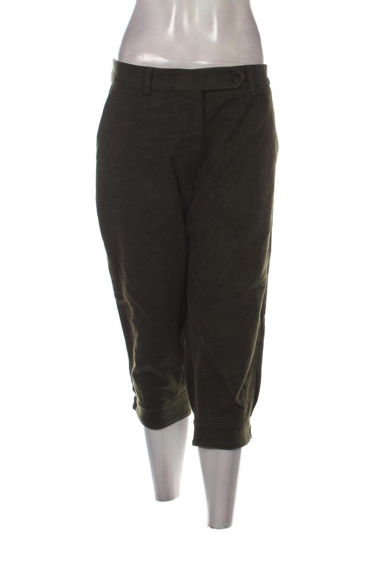 Pantaloni de femei, Mărime L, Culoare Verde, Preț 27,66 Lei