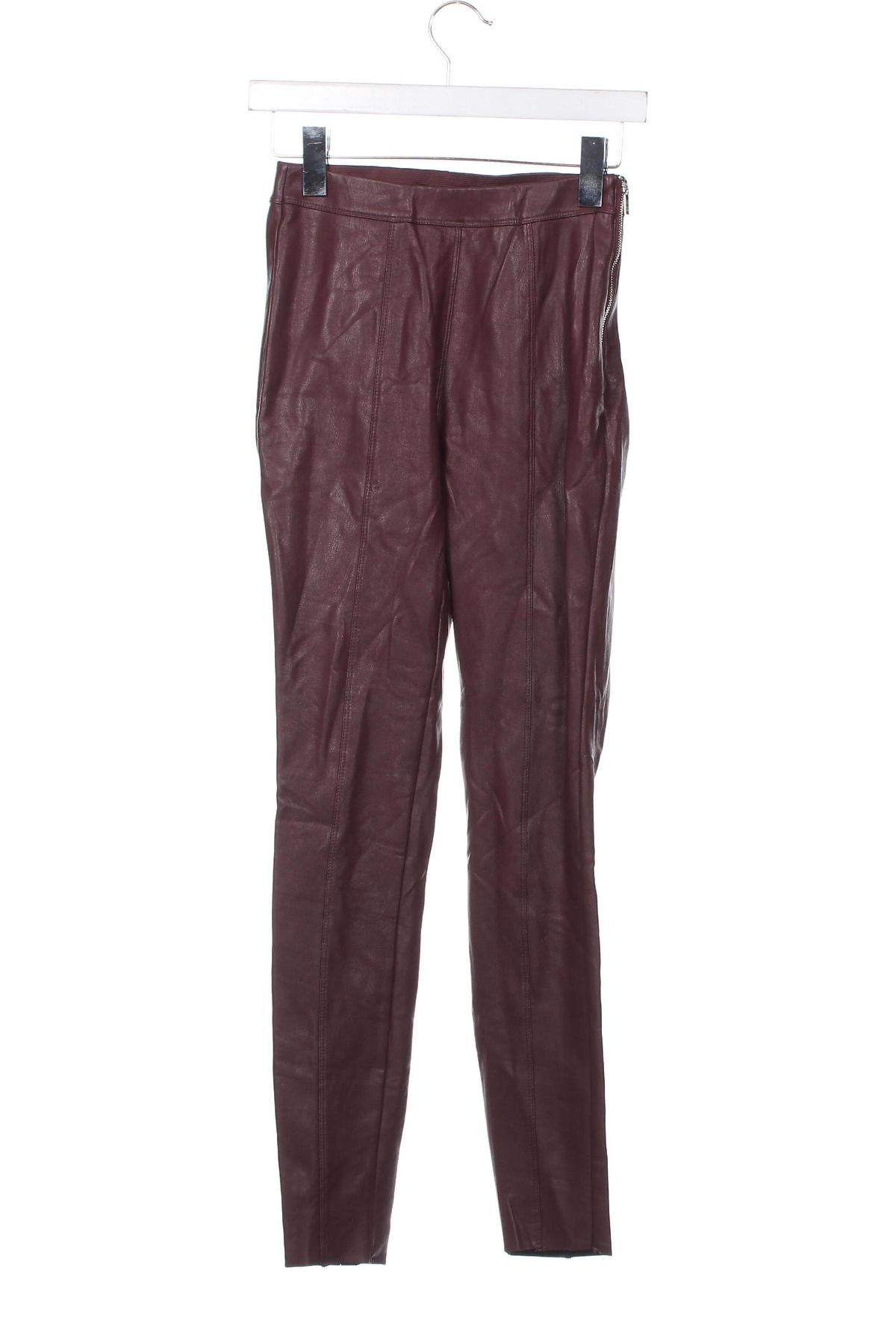 Dámské kalhoty  Amisu, Velikost XS, Barva Červená, Cena  120,00 Kč