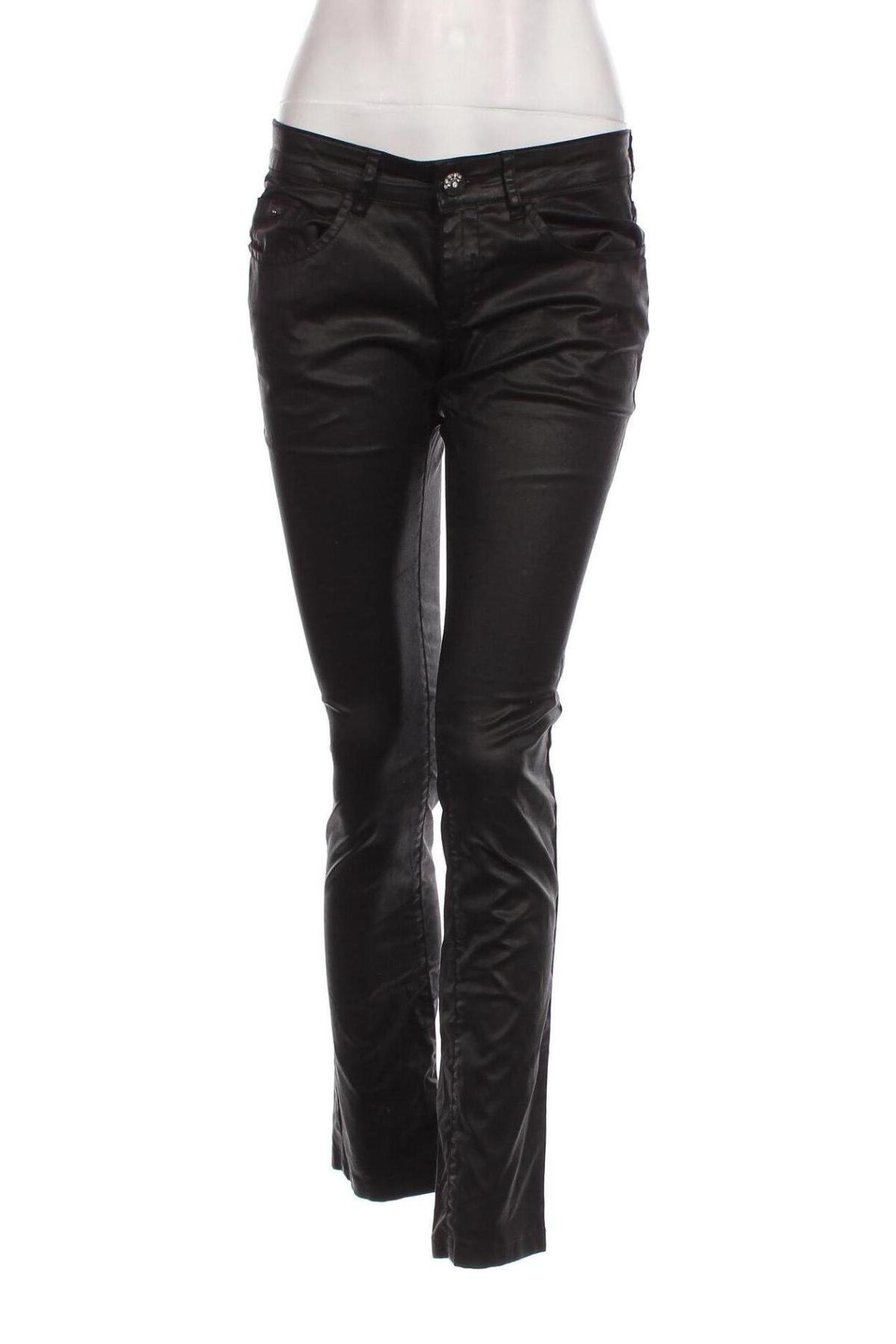 Γυναικείο παντελόνι BSB Jeans, Μέγεθος M, Χρώμα Μαύρο, Τιμή 11,76 €