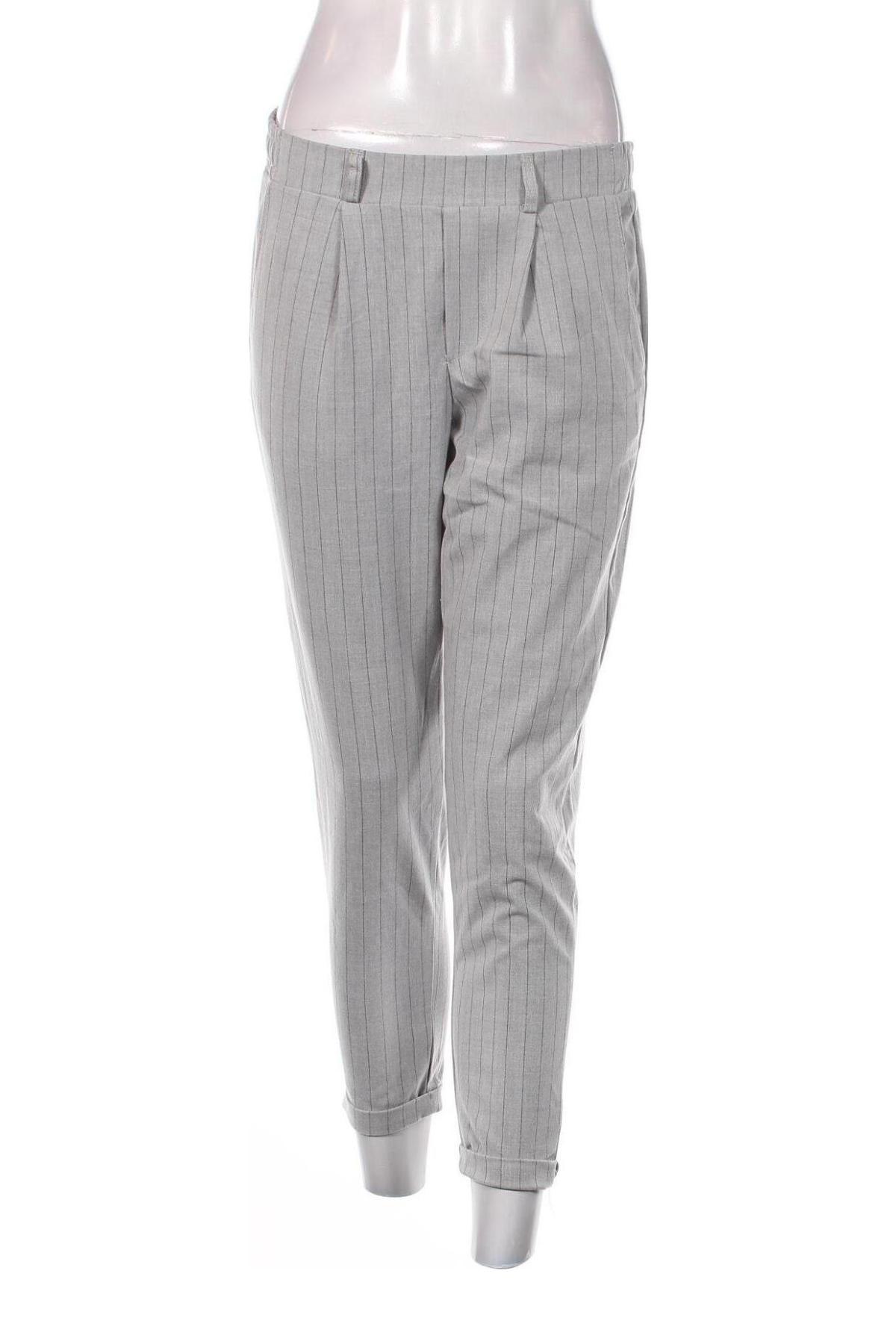Γυναικείο παντελόνι Bershka, Μέγεθος S, Χρώμα Γκρί, Τιμή 10,25 €