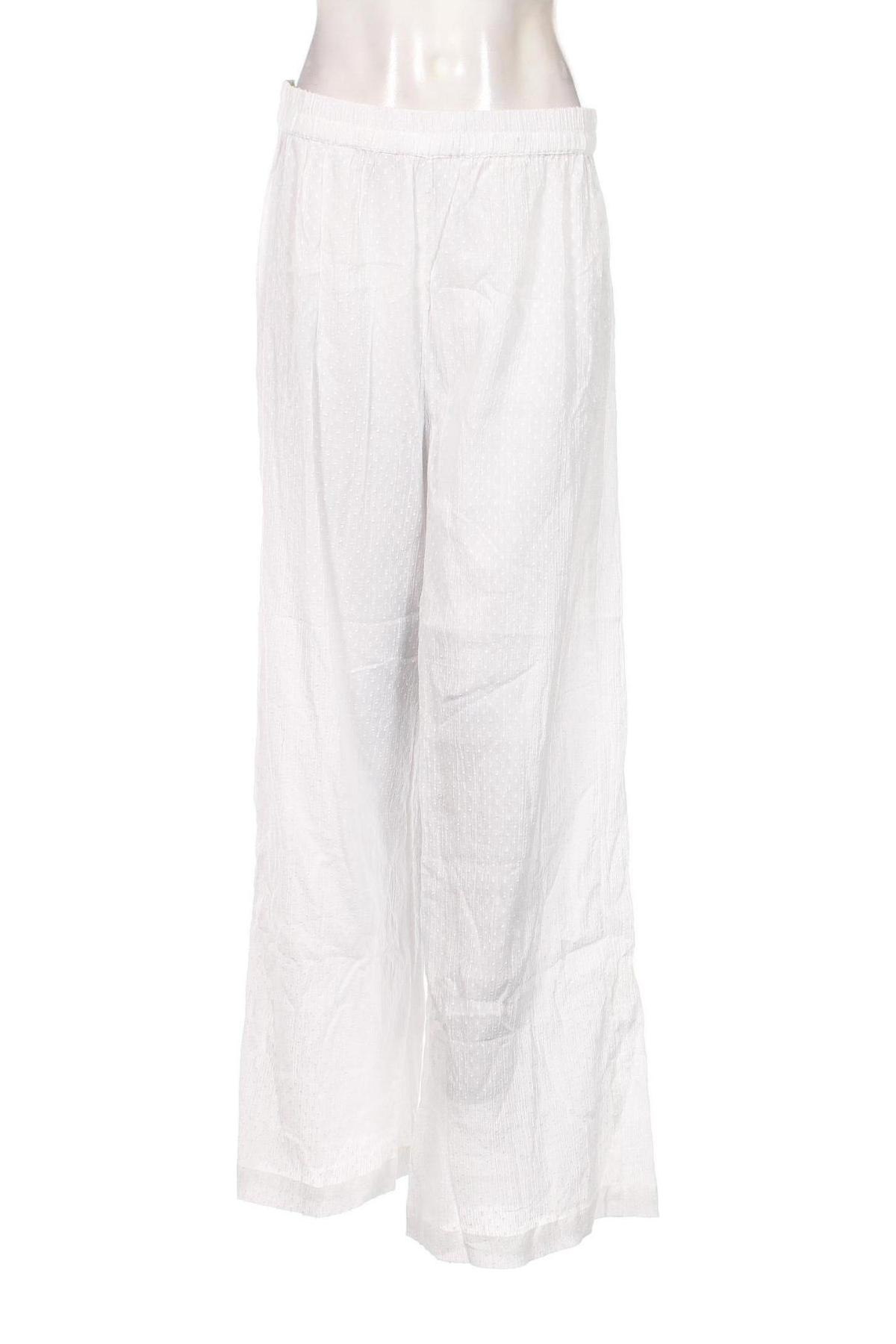 Dámské kalhoty  Boohoo, Velikost M, Barva Bílá, Cena  667,00 Kč