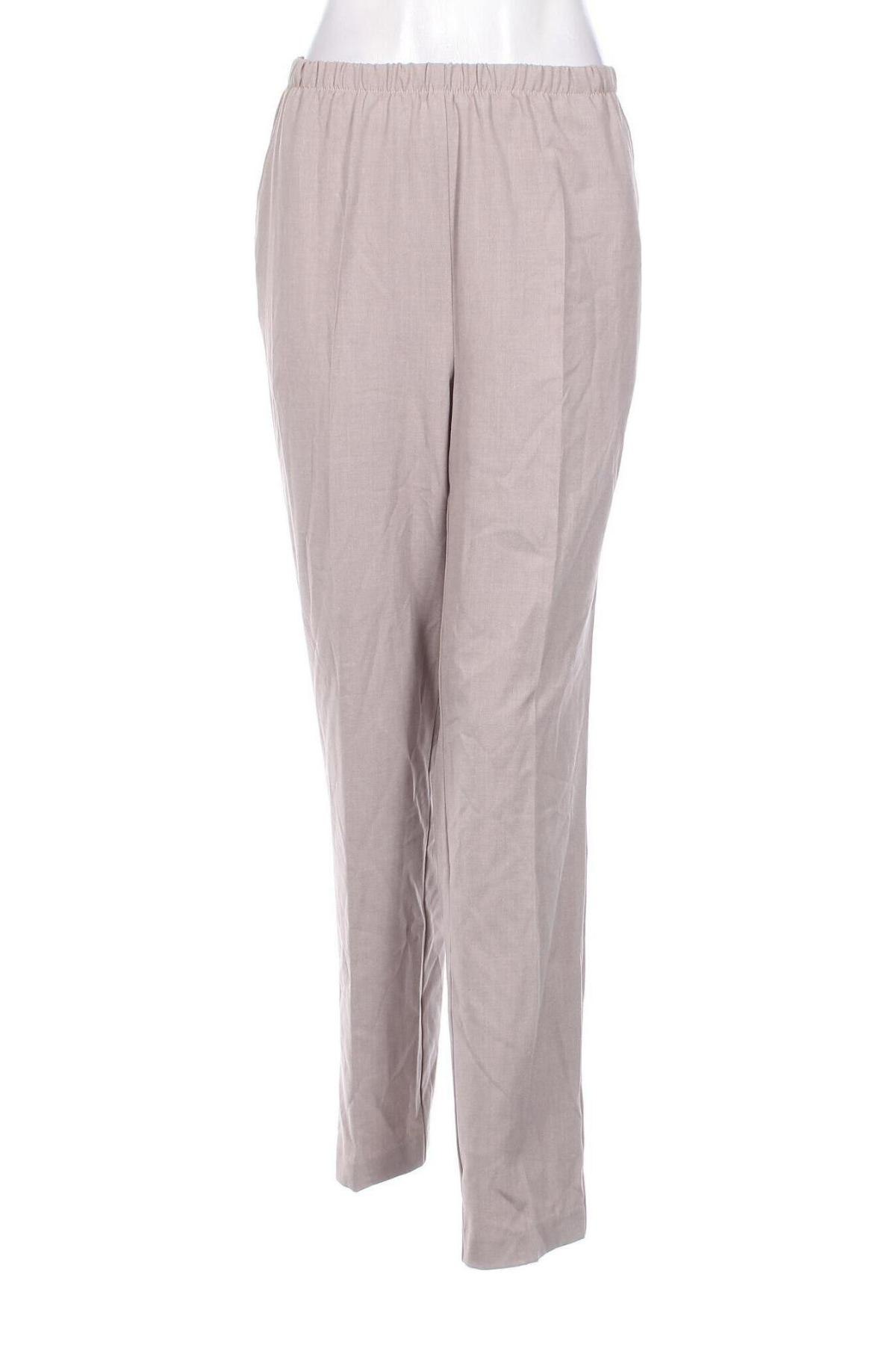 Дамски панталон Brandtex, Размер XL, Цвят Бежов, Цена 13,80 лв.