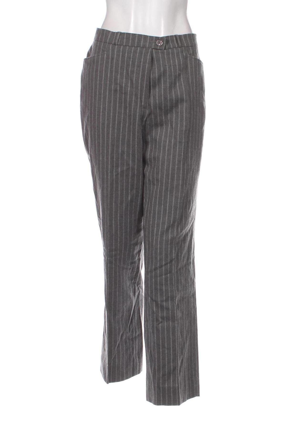 Дамски панталон Delmod, Размер L, Цвят Сив, Цена 10,73 лв.