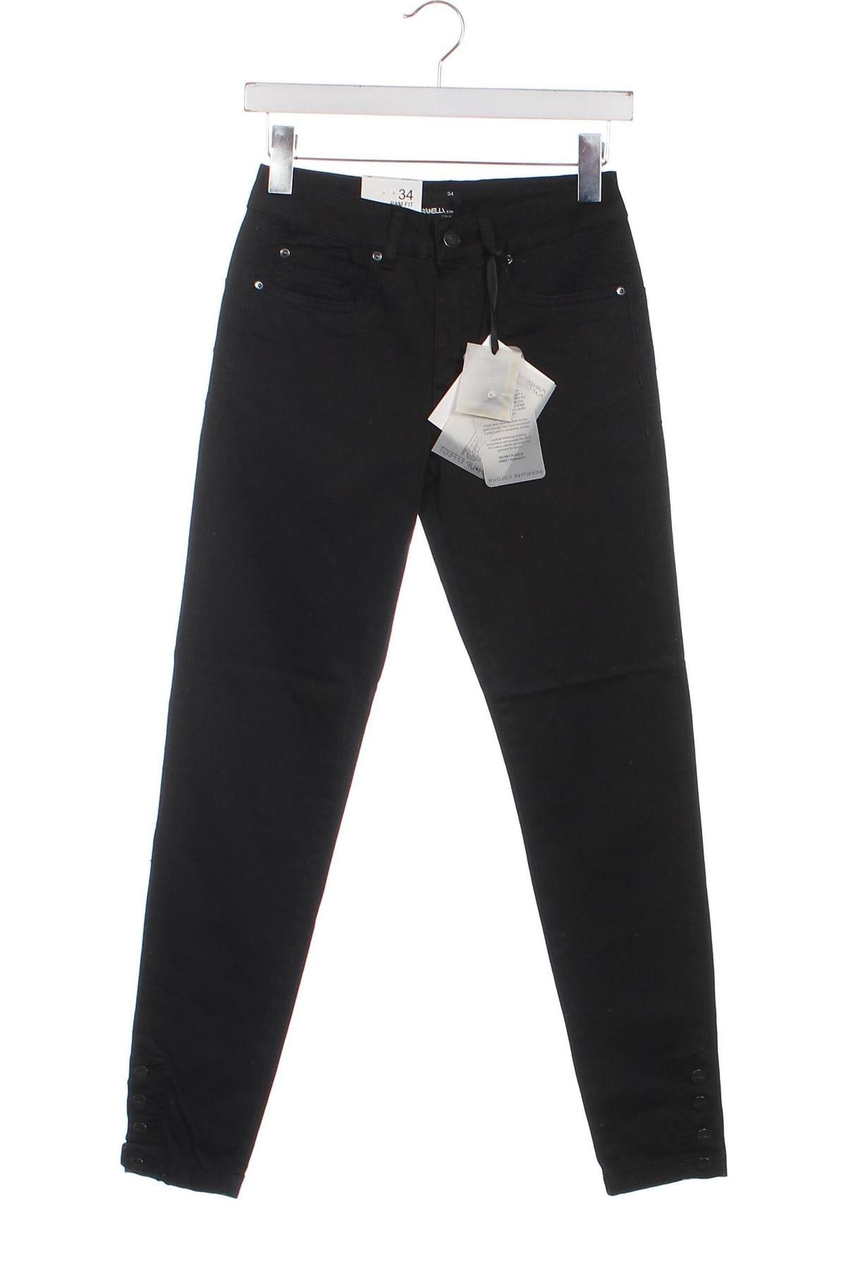 Pantaloni de femei Dranella, Mărime XS, Culoare Negru, Preț 45,89 Lei