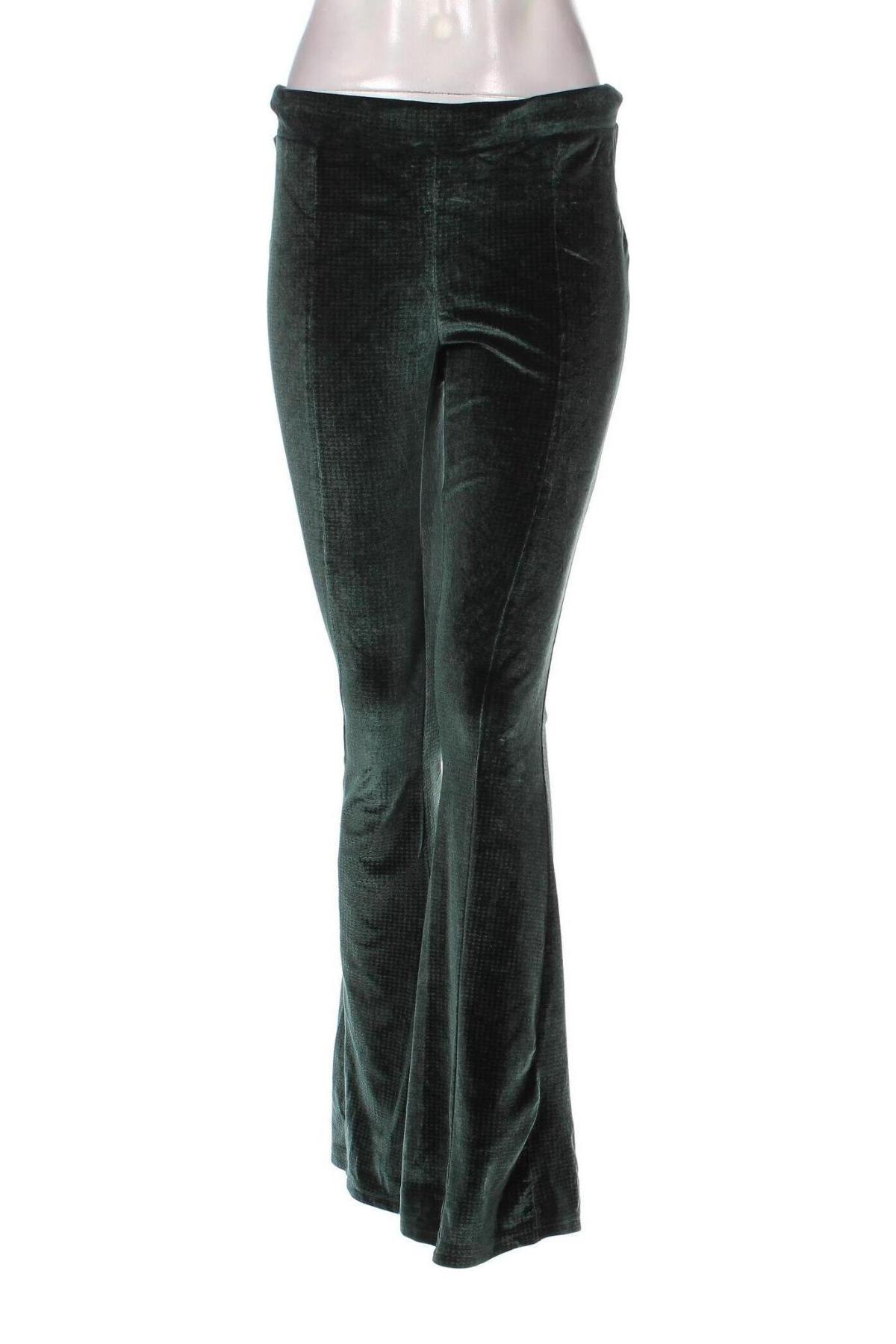 Дамски панталон Eksept, Размер M, Цвят Зелен, Цена 7,79 лв.