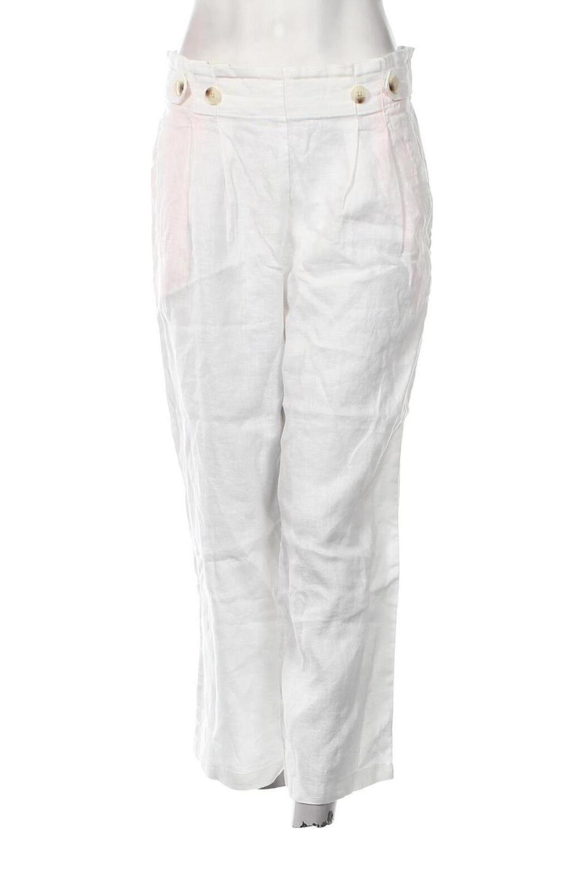 Дамски панталон Esprit, Размер S, Цвят Бял, Цена 41,00 лв.