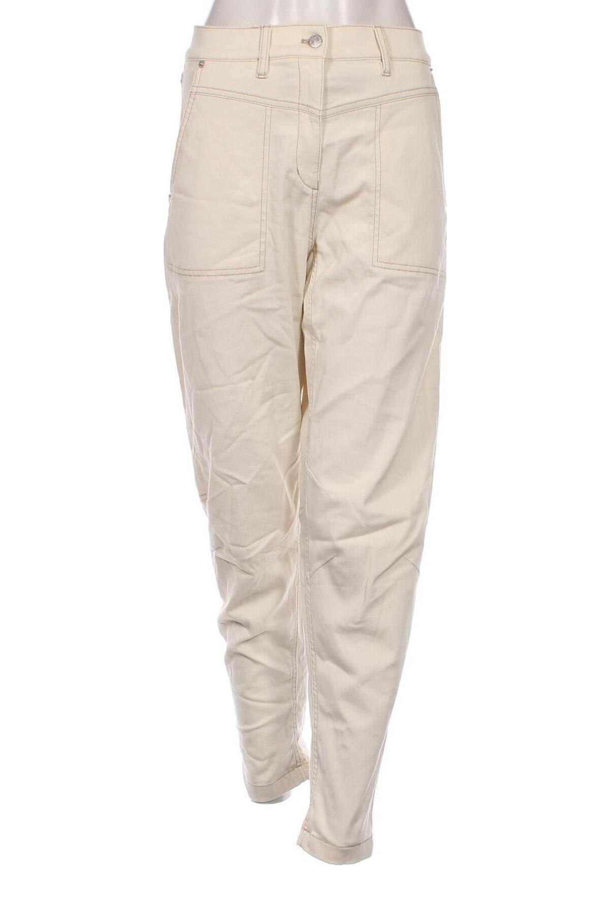 Γυναικείο παντελόνι Gerry Weber, Μέγεθος S, Χρώμα Εκρού, Τιμή 14,72 €