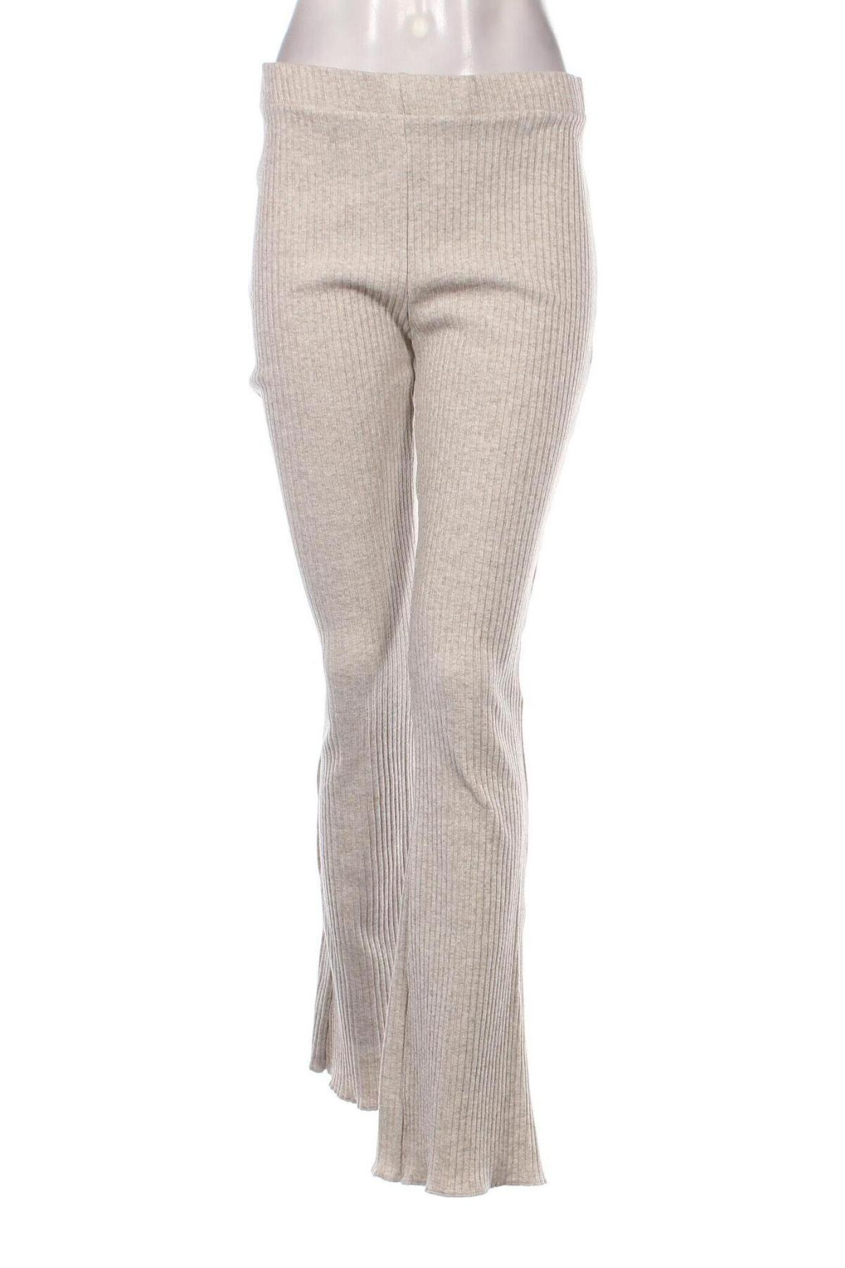 Дамски панталон Gina Tricot, Размер L, Цвят Бежов, Цена 25,42 лв.