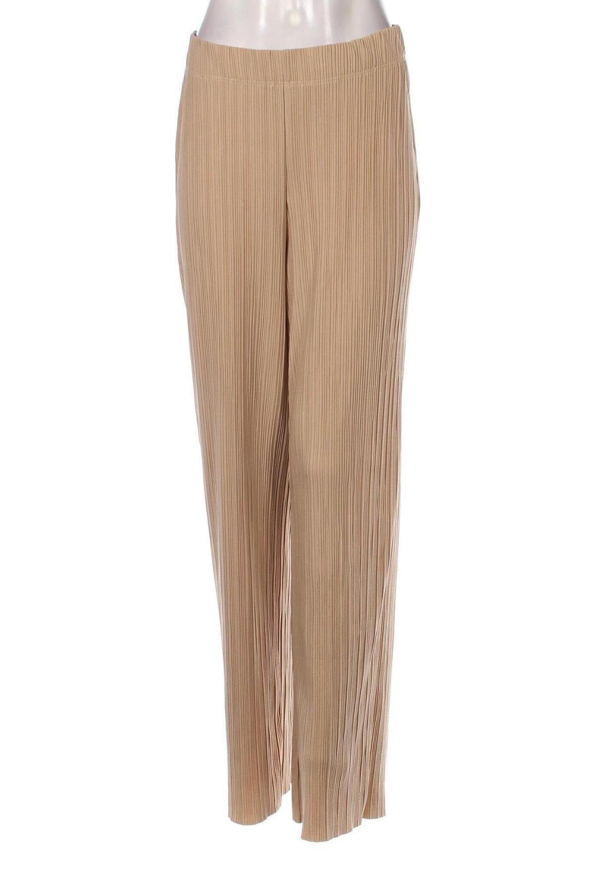 Γυναικείο παντελόνι Gina Tricot, Μέγεθος XL, Χρώμα  Μπέζ, Τιμή 11,19 €