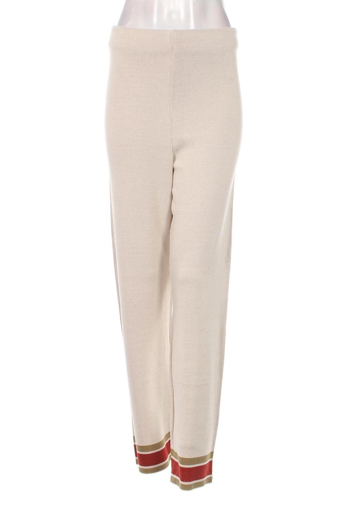 Pantaloni de femei Guido Maria Kretschmer for About You, Mărime XS, Culoare Bej, Preț 70,36 Lei