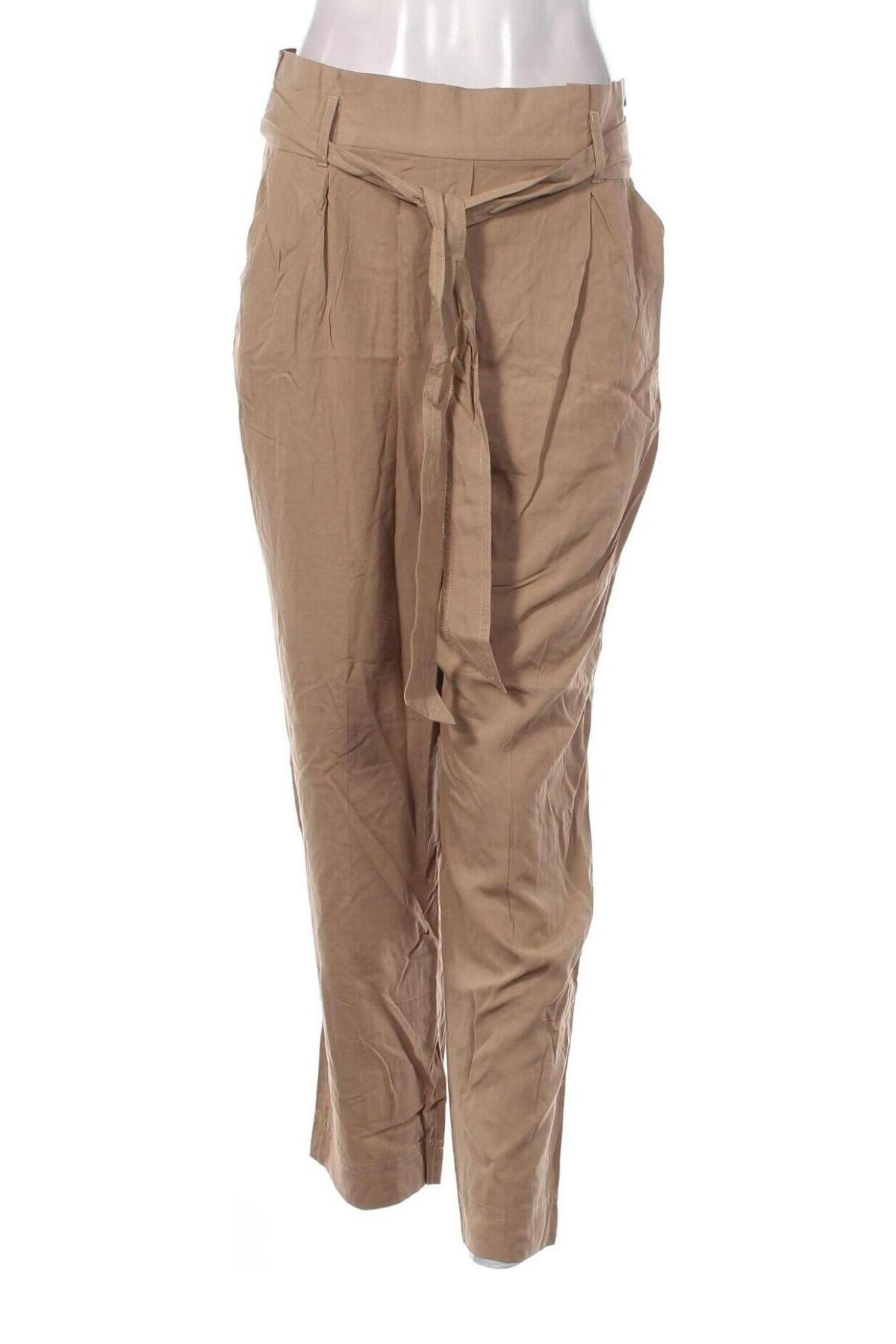 Γυναικείο παντελόνι H&M, Μέγεθος L, Χρώμα  Μπέζ, Τιμή 23,53 €