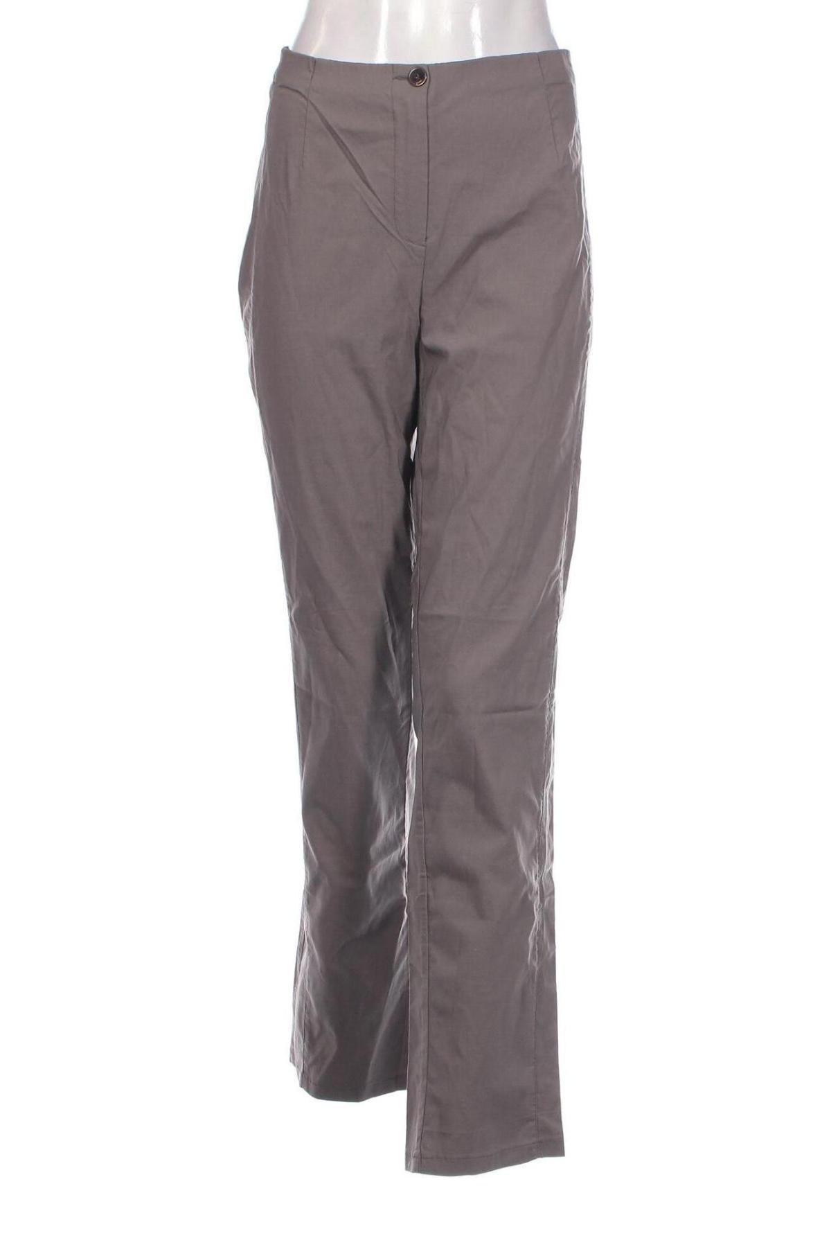 Pantaloni de femei Helena Vera, Mărime XL, Culoare Gri, Preț 44,51 Lei