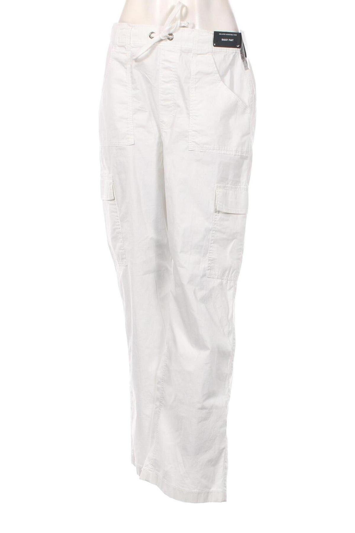 Damenhose Hollister, Größe M, Farbe Weiß, Preis 29,40 €