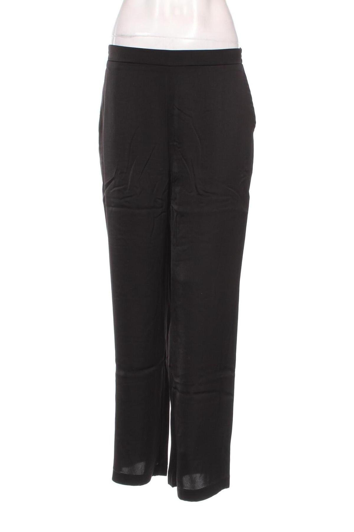 Pantaloni de femei Ichi, Mărime M, Culoare Negru, Preț 67,30 Lei