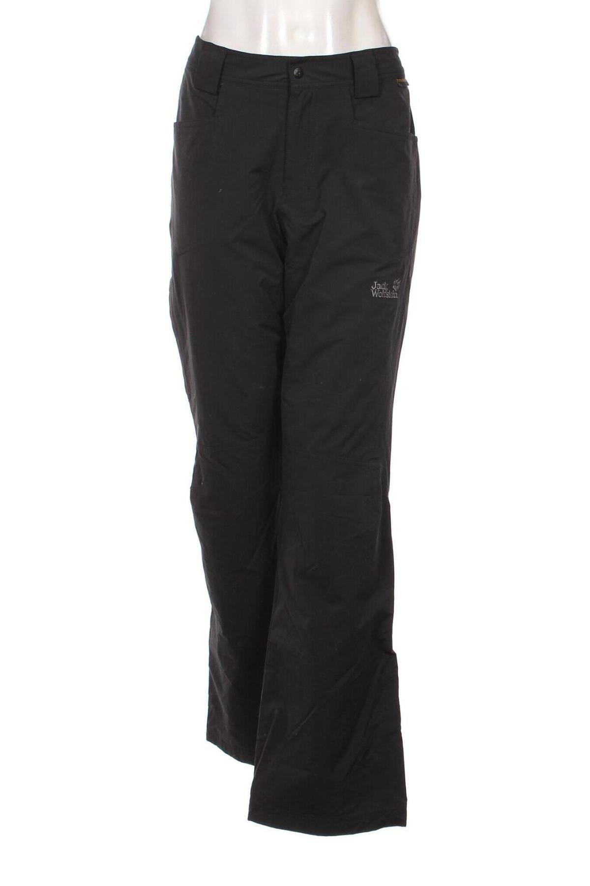 Pantaloni de femei Jack Wolfskin, Mărime M, Culoare Negru, Preț 72,37 Lei