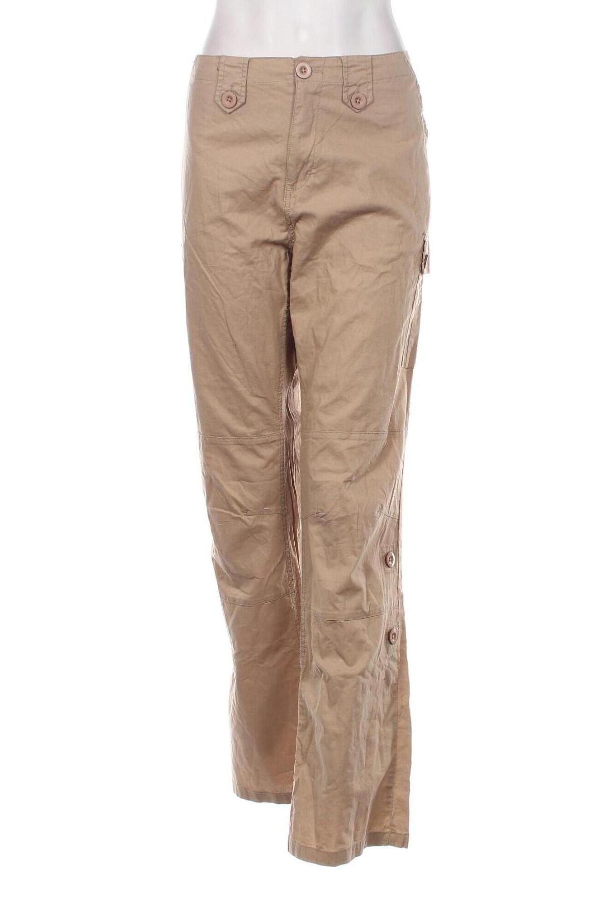 Pantaloni de femei La Redoute, Mărime L, Culoare Bej, Preț 170,28 Lei