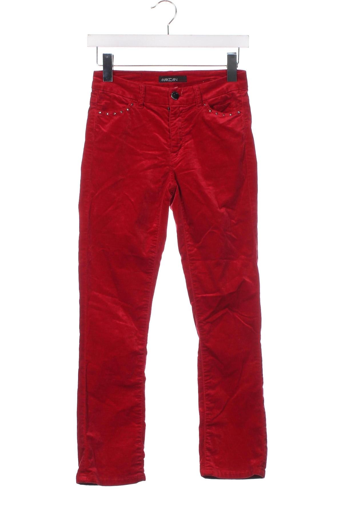 Dámské kalhoty  Marc Cain, Velikost XS, Barva Červená, Cena  1 113,00 Kč